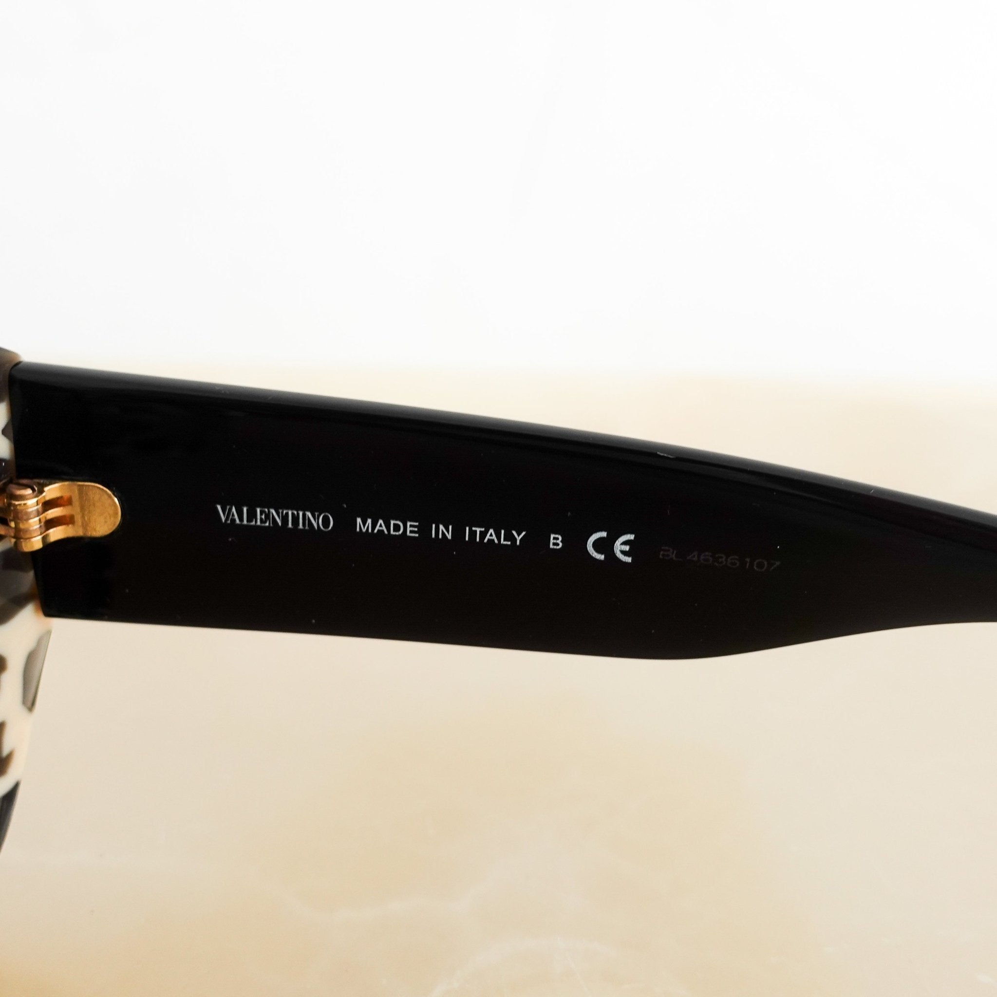 Valentino Black Vlogo Sunglasses RRP £525 | Authentic Preloved - Reloved Again