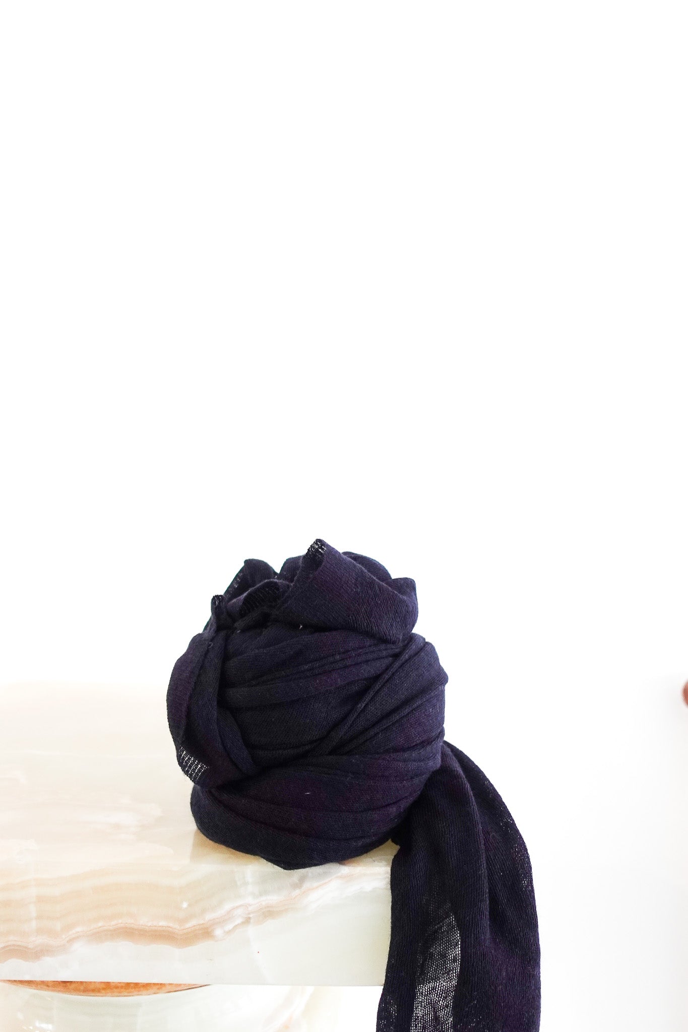 Vince Navy Scarf RRP £125 | Authentic Preloved - Reloved Again