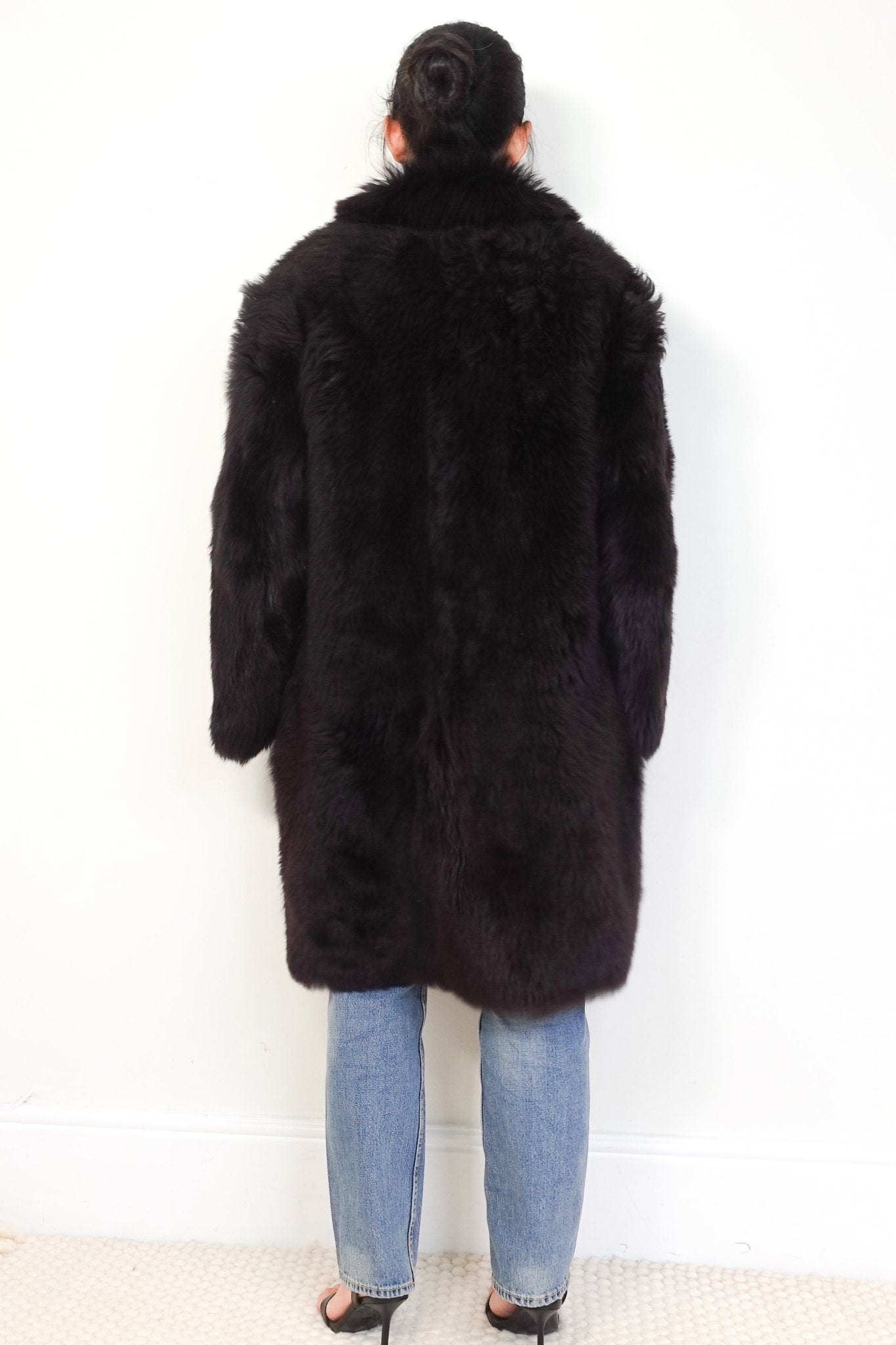 Whistles Brown Shearling Coat RRP £1200 | Authentic Preloved - Reloved Again