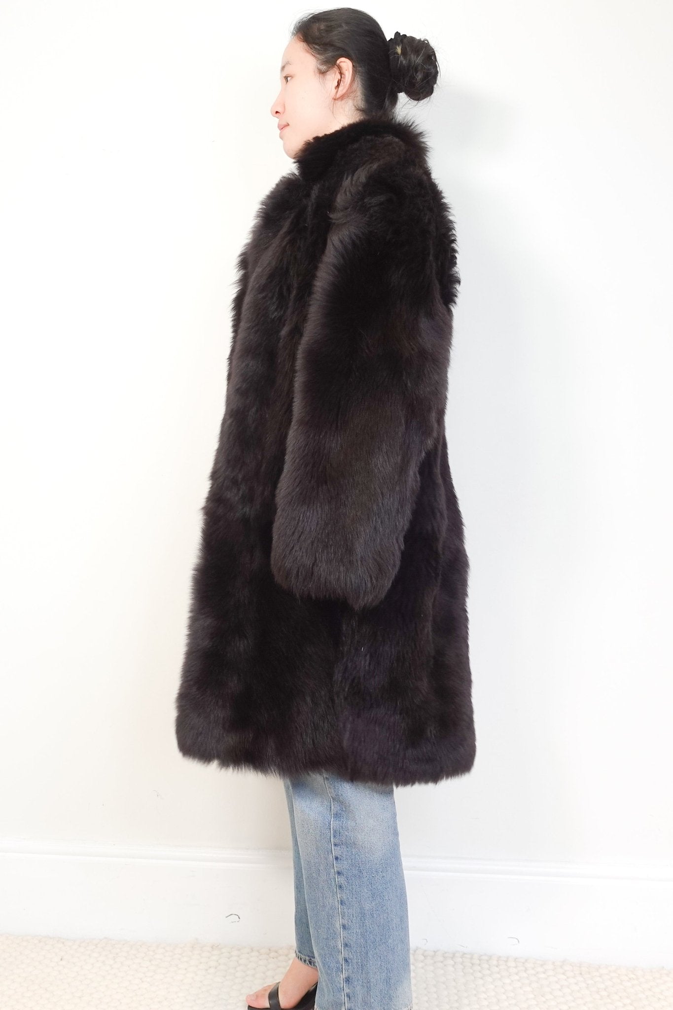 Whistles Brown Shearling Coat RRP £1200 | Authentic Preloved - Reloved Again
