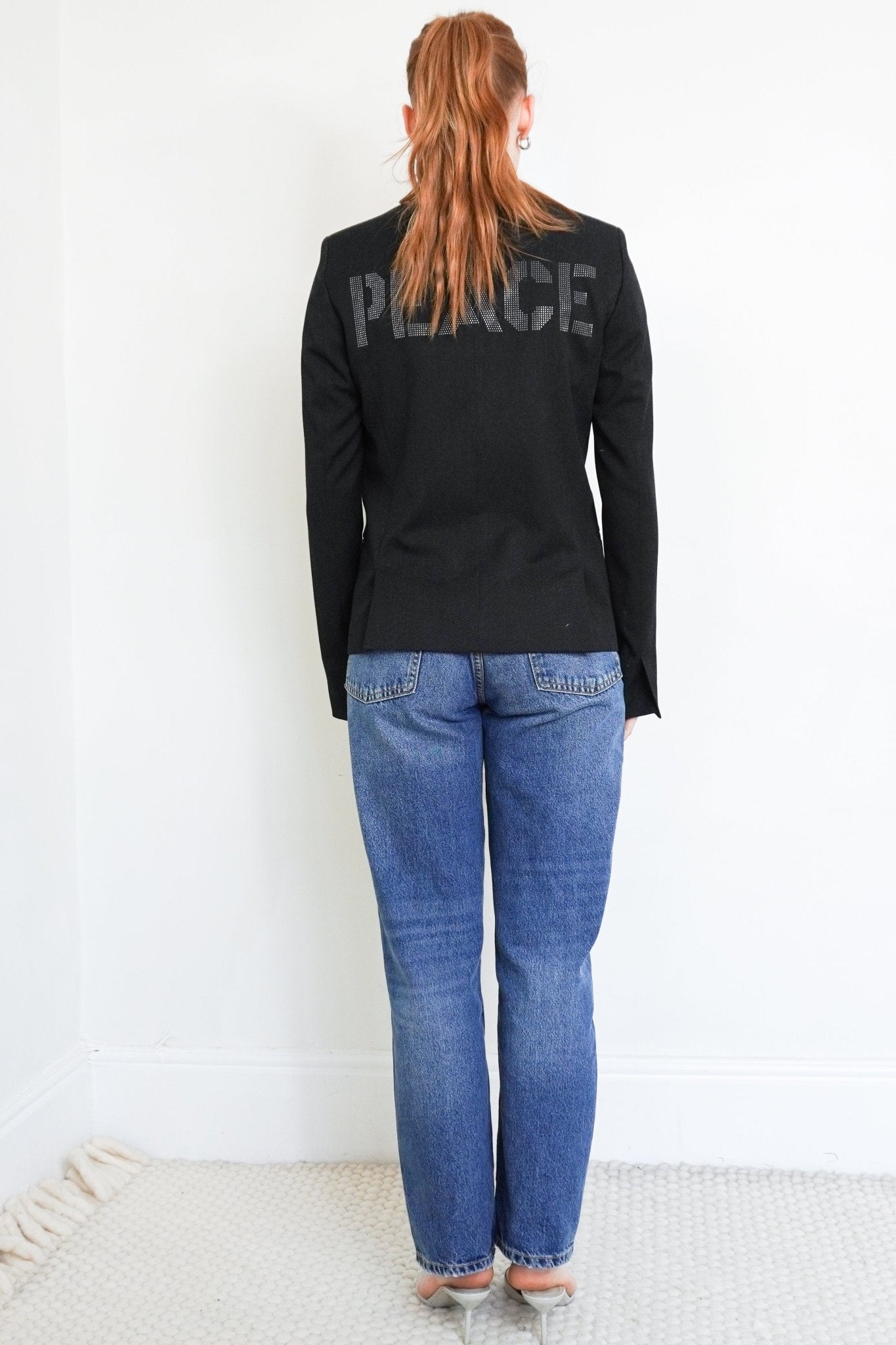 Zadig & Voltaire Dark Grey Peace Volta Blazer RRP £550 | Authentic Preloved - Reloved Again