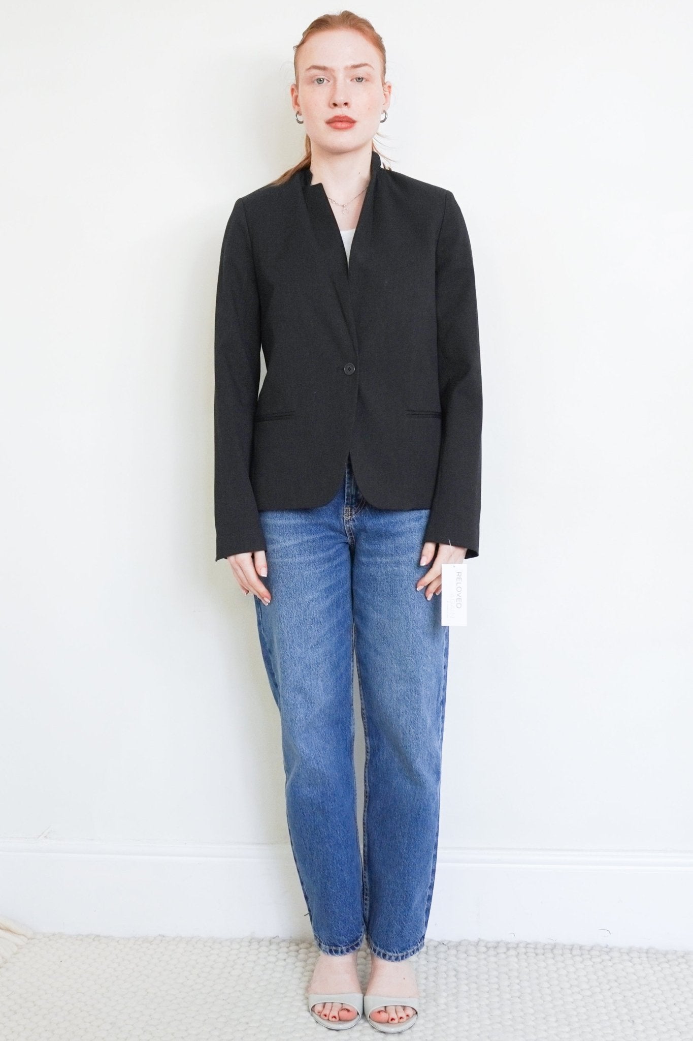 Zadig & Voltaire Dark Grey Peace Volta Blazer RRP £550 | Authentic Preloved - Reloved Again