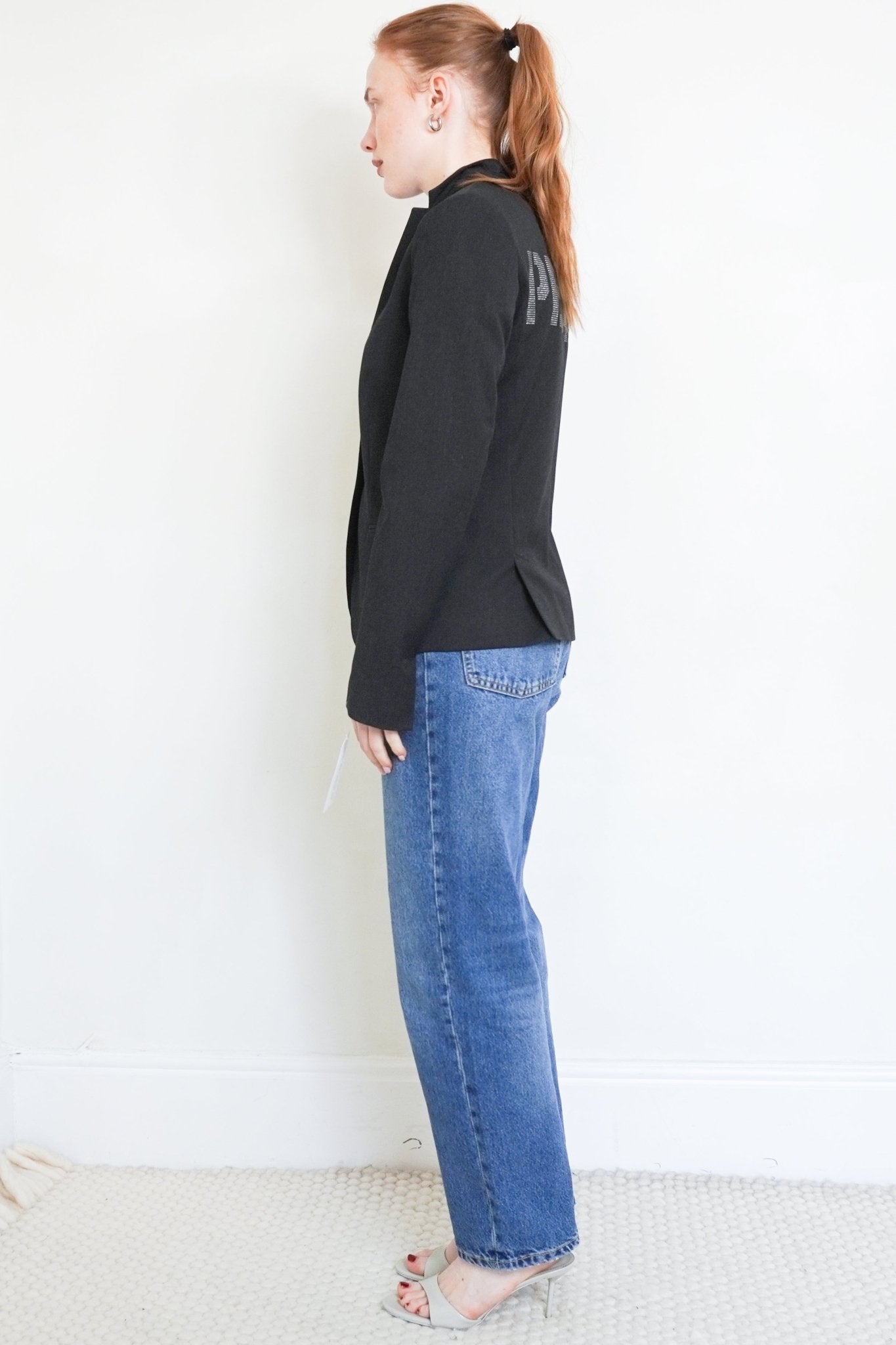 Zadig & Voltaire Dark Grey Peace Volta Blazer RRP £550 | Authentic Preloved - Reloved Again