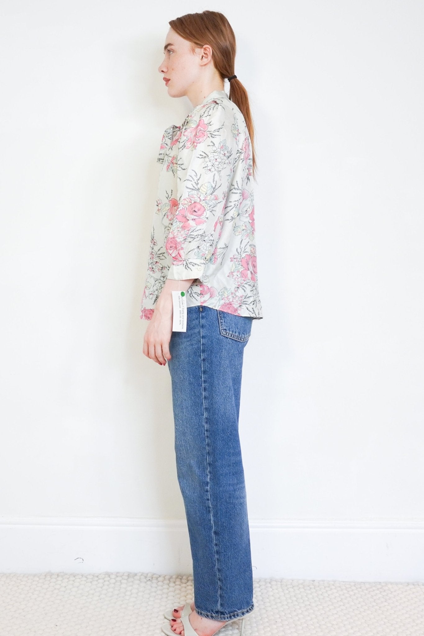 Zadig & Voltaire Cream Touch Twill Roses Blouse (RRP £220) | Authentic Preloved FINAL SALE - Reloved Again