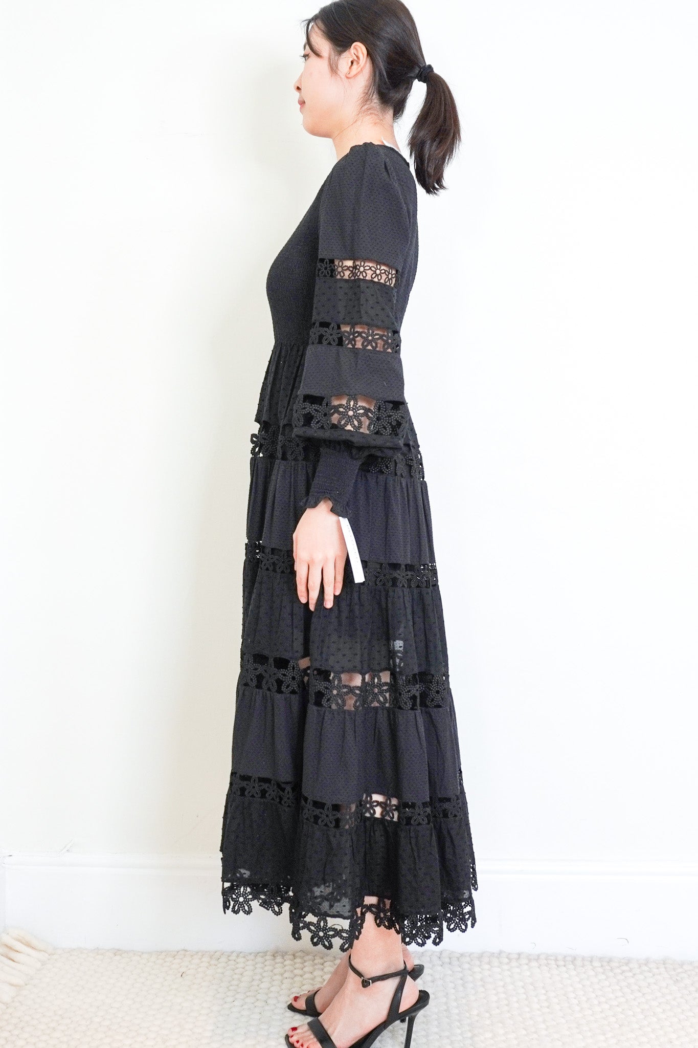 Zimmerman-Black-Cotton-Maxi-Dress-side-picture