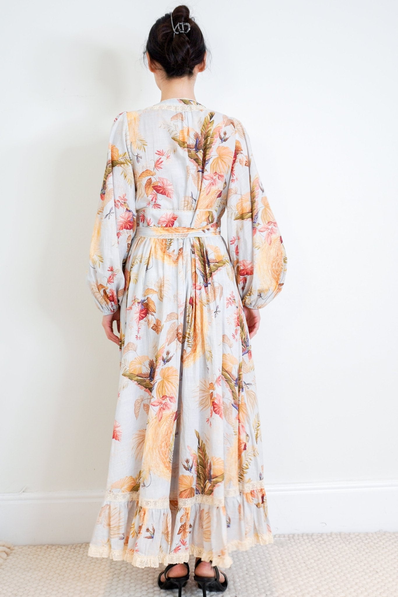 Zimmerman-Pale-Blue-Floral-Dress-back-picture-Chelsea-London