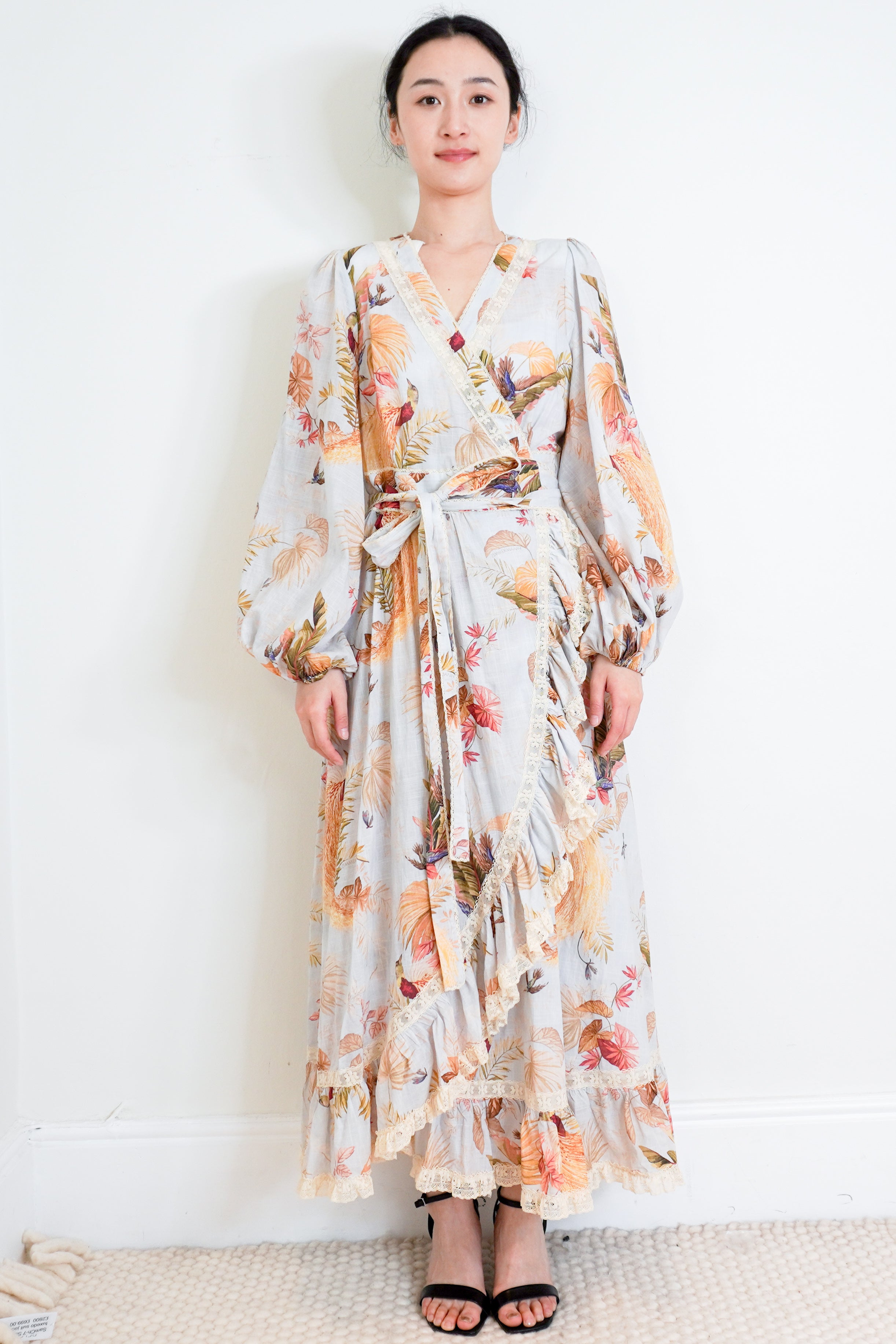 Zimmerman-Pale-Blue-Floral-Dress-front-picture-Chelsea-London