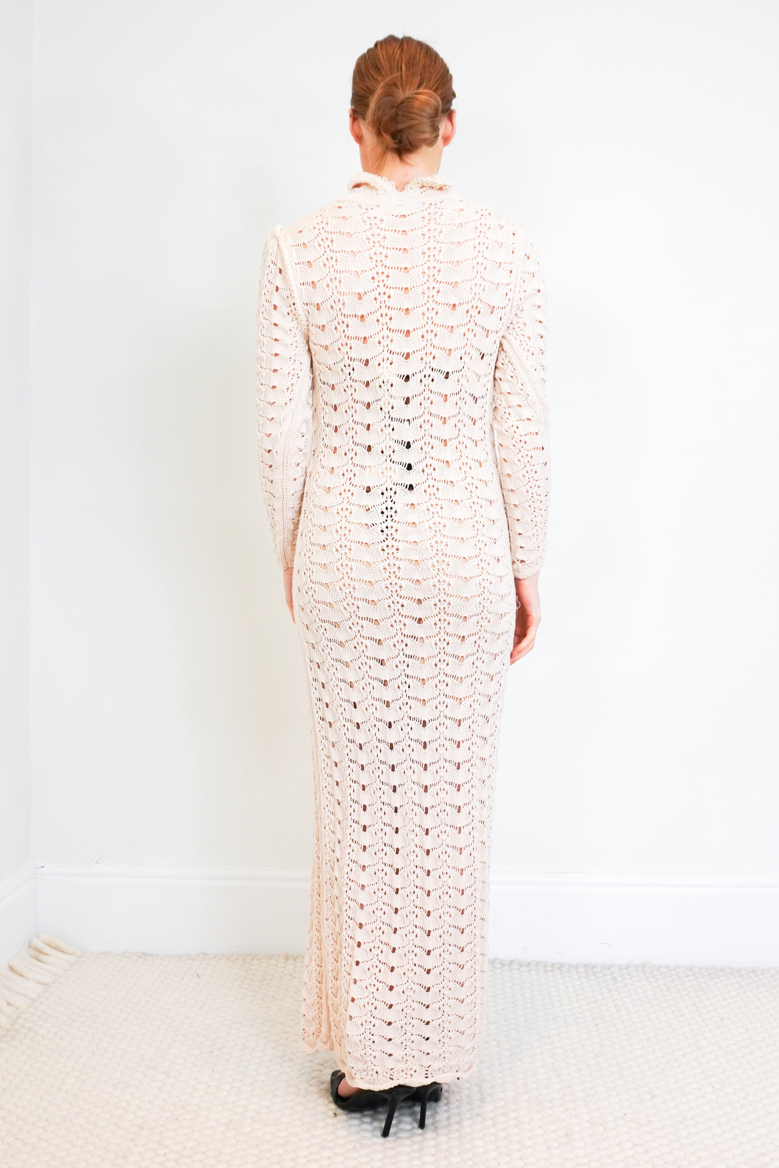Zimmermann-Cream-Knitted-Max-Dress-back-picture-Chelsea-London