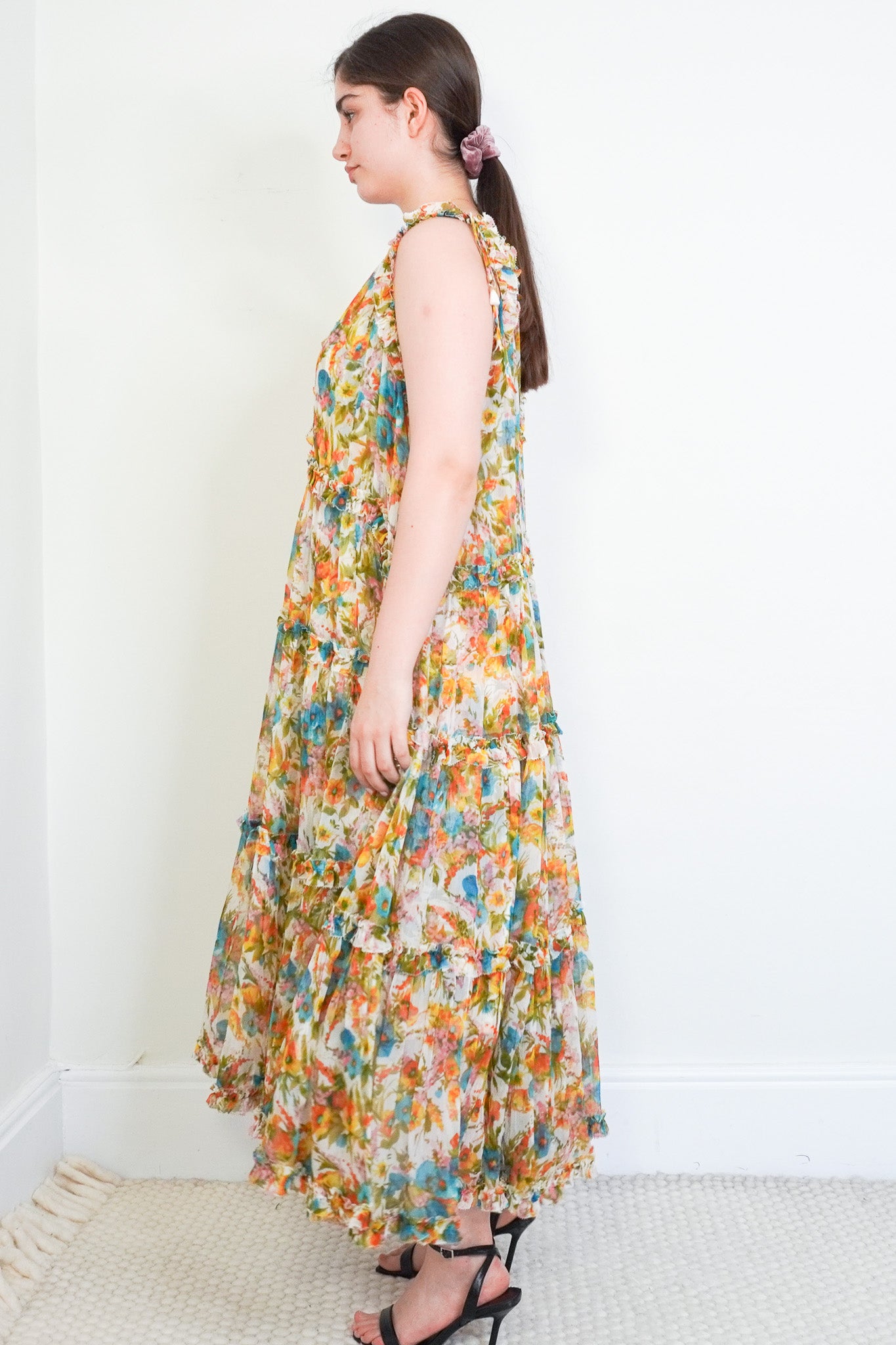 Zimmermann-Floral-Silk-V-Neck-Dress-side-picture