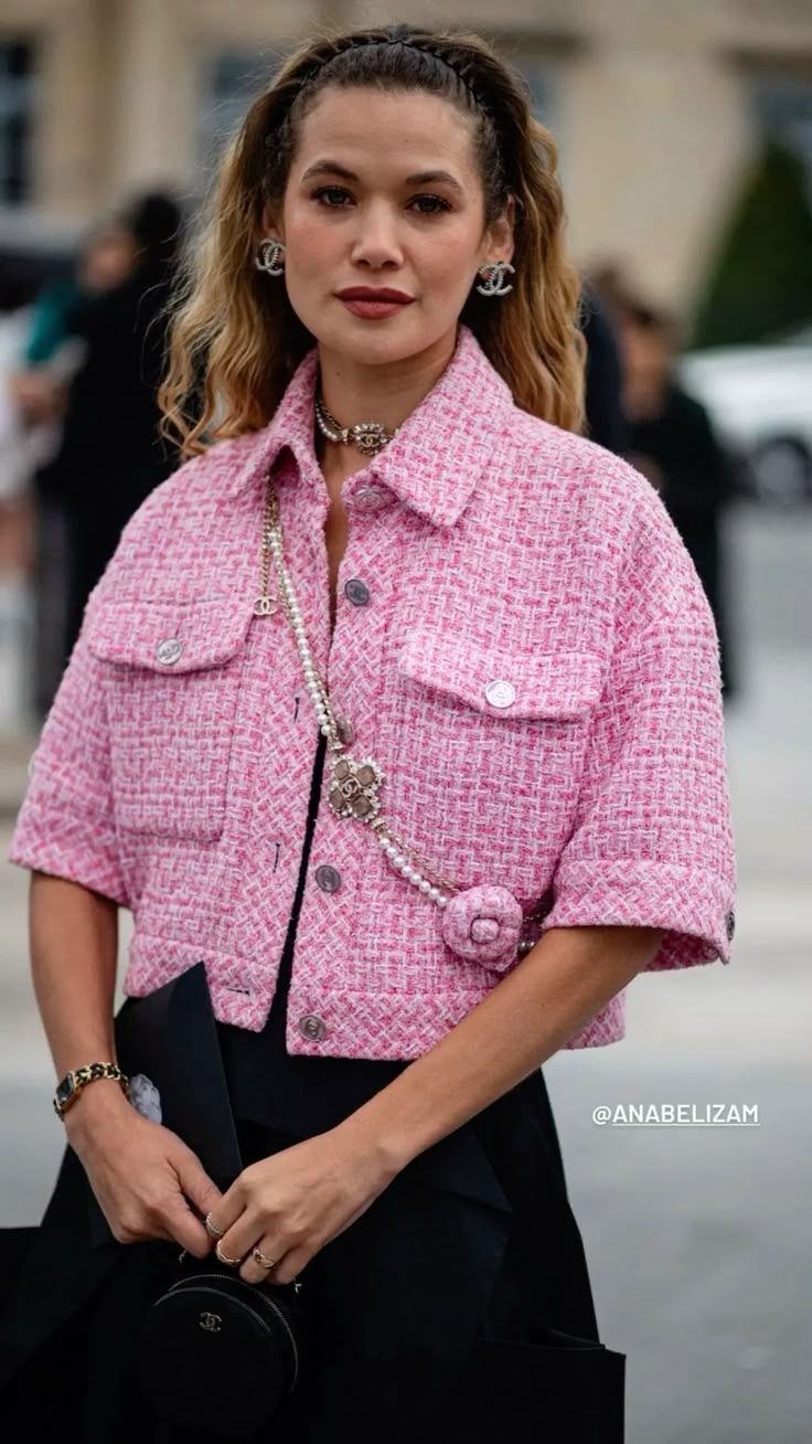 Chanel Pink Tweed Jacket RRP £5560 | Authentic Preloved - Reloved Again