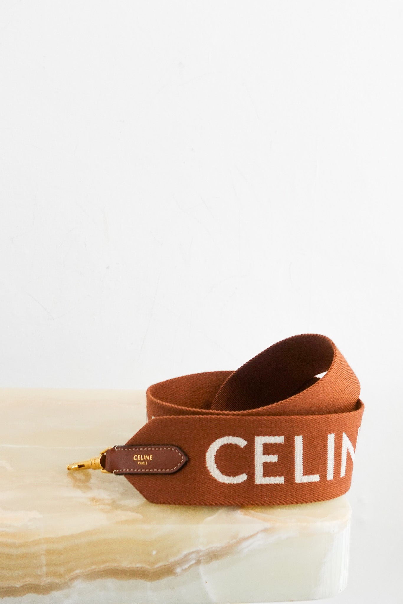 Celine Logo Bag Strap RRP £400 | Authentic Preloved - Reloved Again