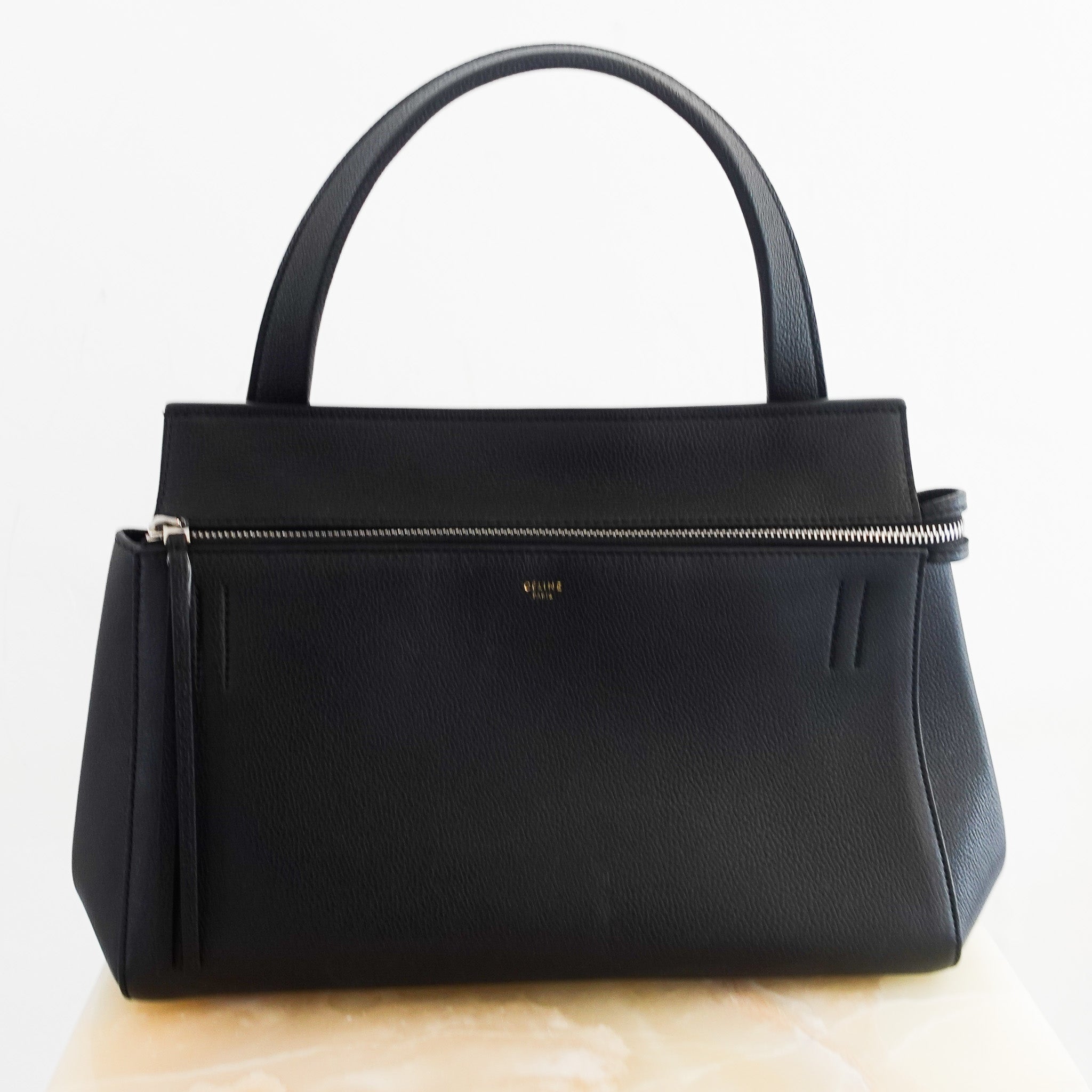 celine-medium-edge-bag-in-black-front-picture