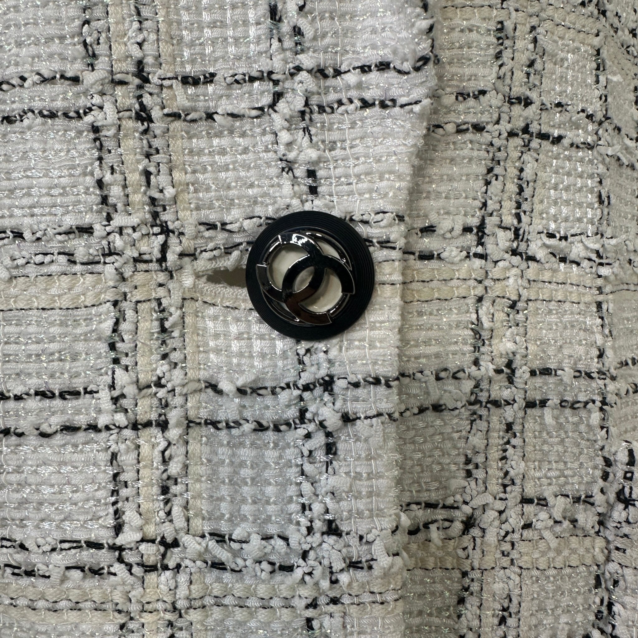 Chanel 20B OVERSIZED LUREX TWEED Jacket 2020 Pre - Collection | Authentic Preloved - Reloved Again