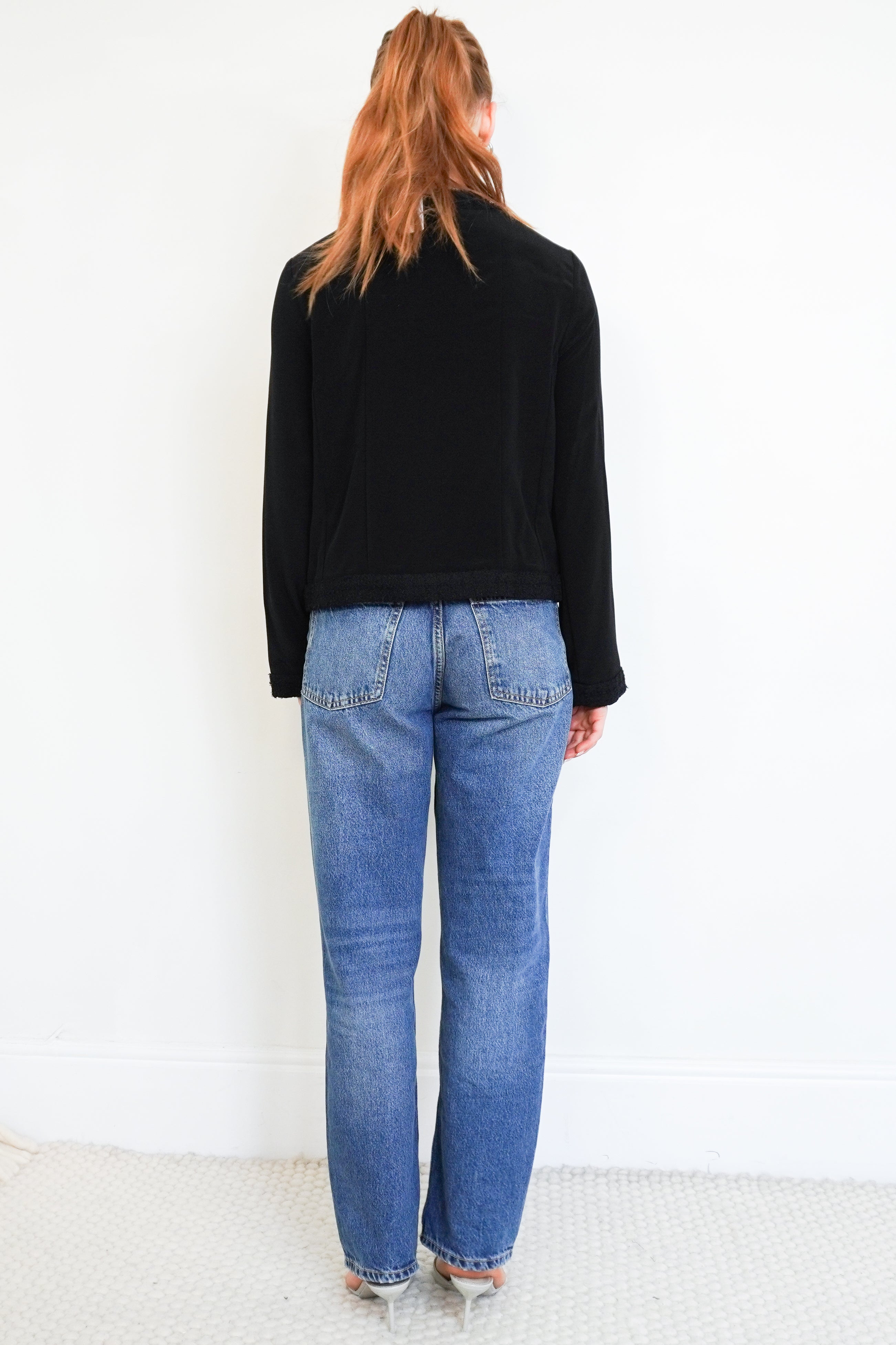 Chanel Black Button up Top | Authentic Preloved FINAL SALE