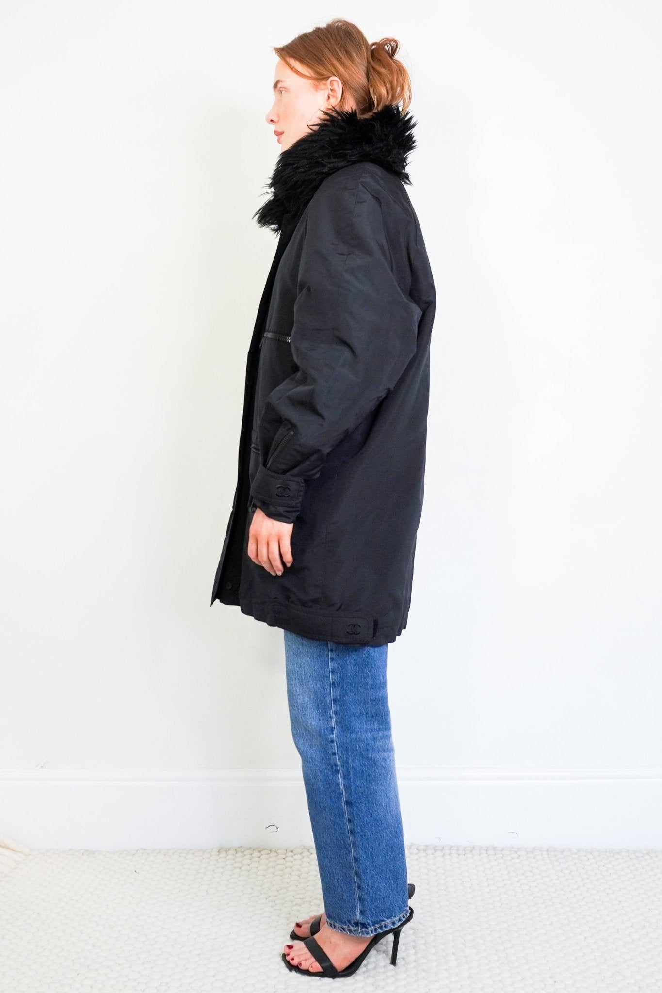 Chanel Black Parka RRP £4000 | Authentic Preloved - Reloved Again
