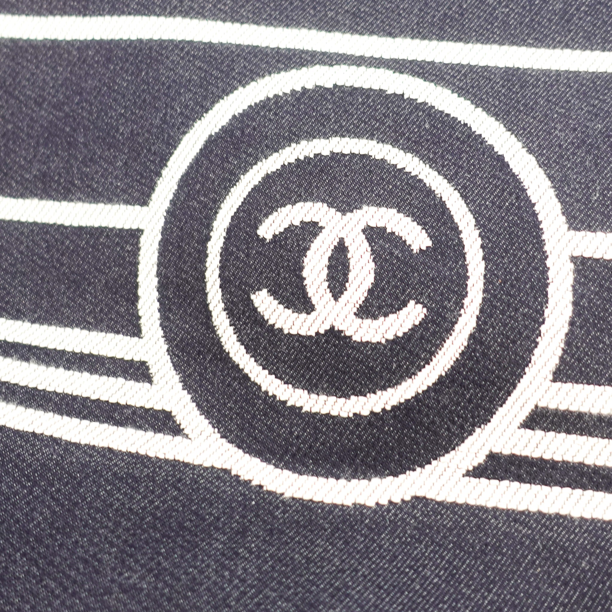 Chanel CC Denim Shopping Tote Bag | Authentic Preloved - Reloved Again