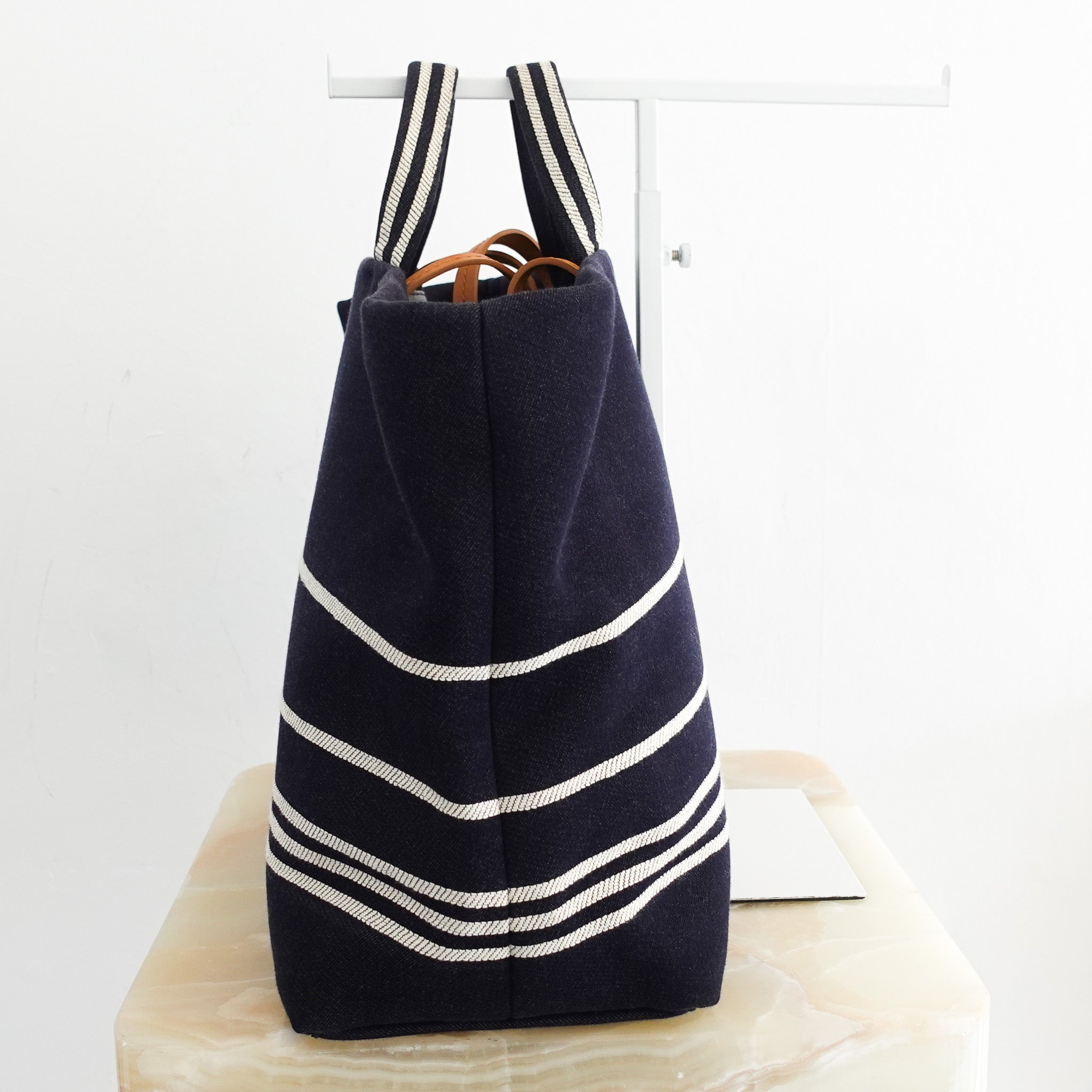 Chanel CC Denim Shopping Tote Bag | Authentic Preloved - Reloved Again