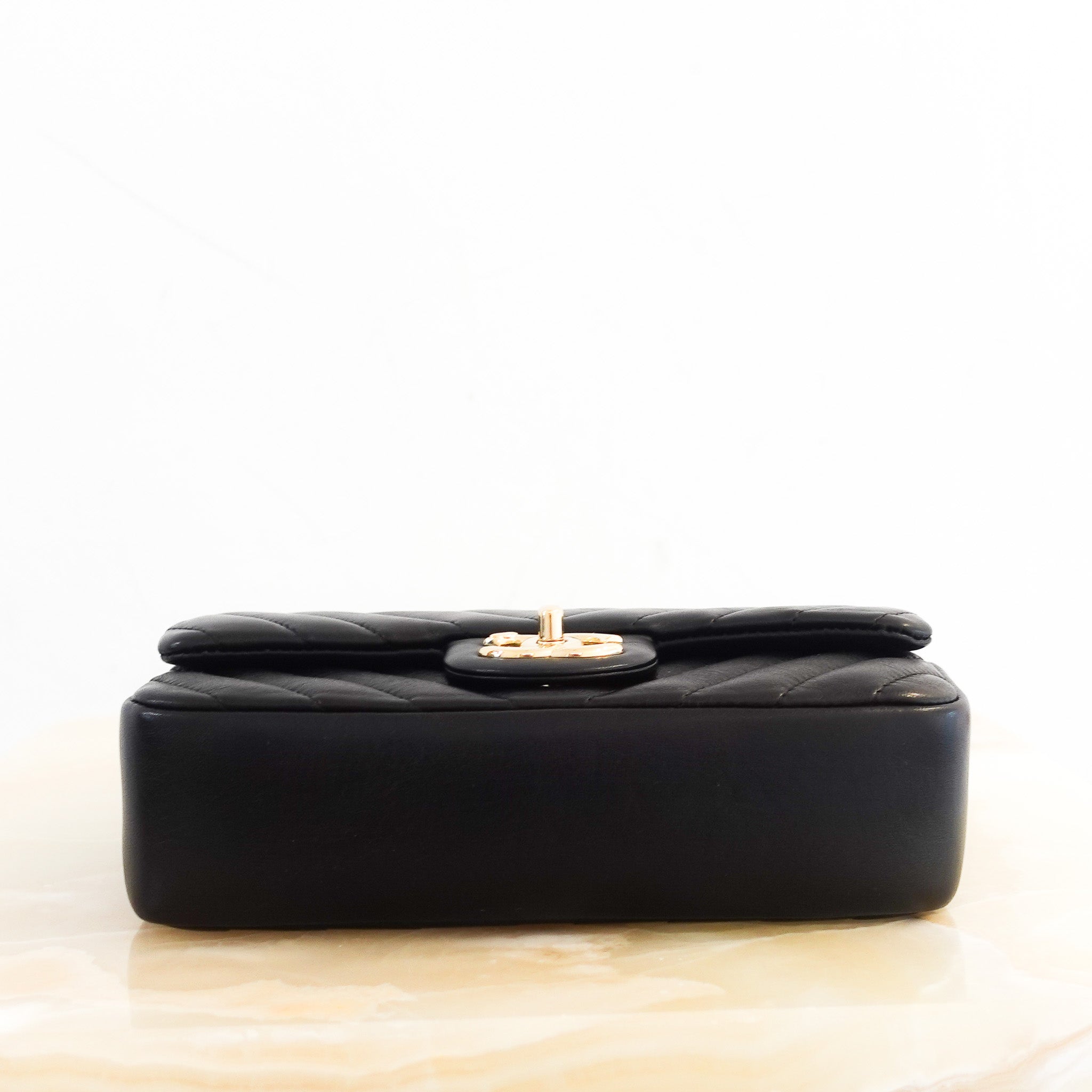 Chanel Chevron Quilted Mini Rectangular Flap RRP £5000 | Authentic Preloved - Reloved Again