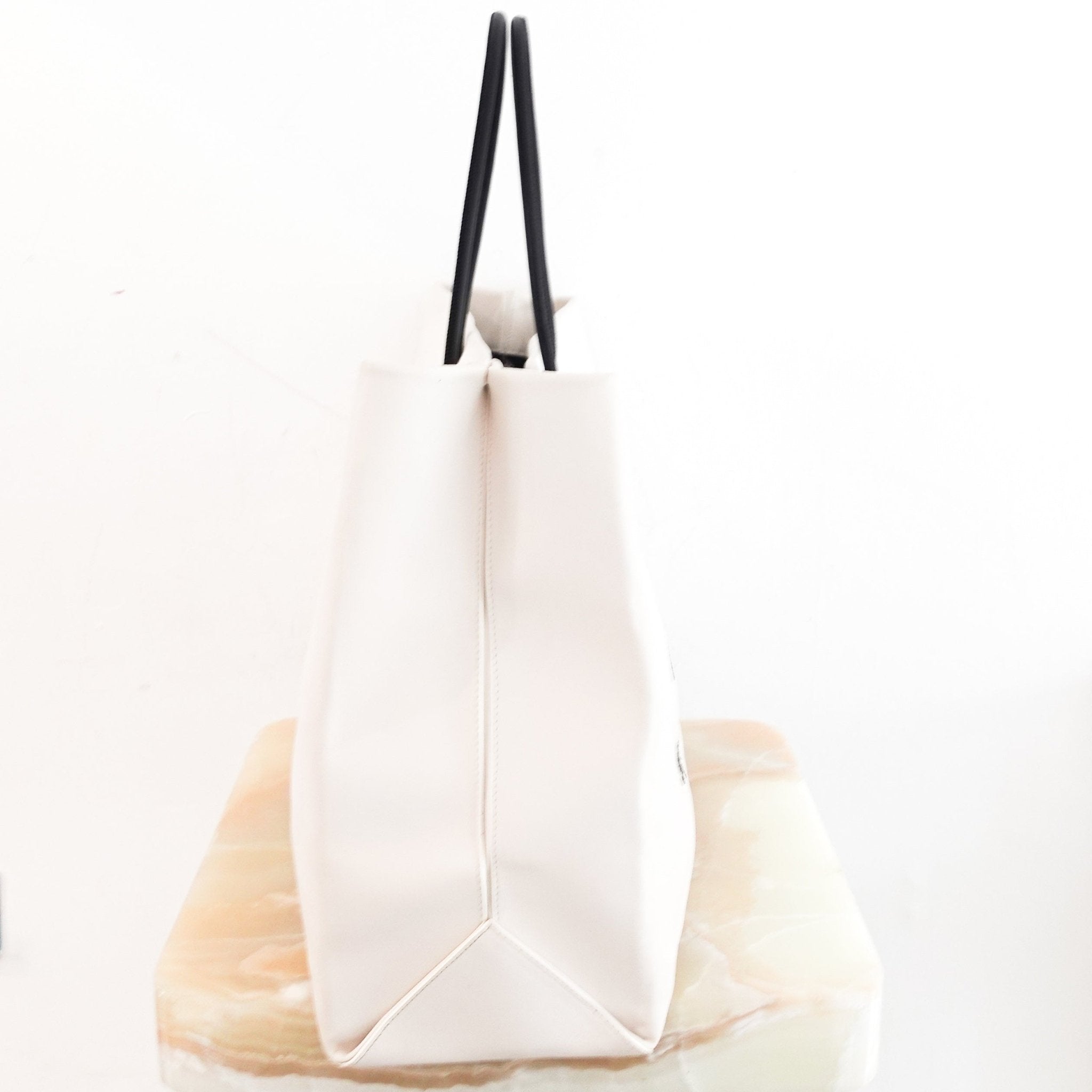 Chanel Essential 31 Rue Cambon White Tote Bag | Authentic Preloved - Reloved Again