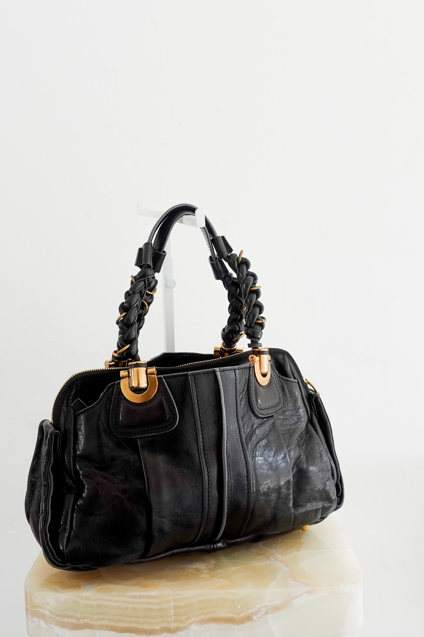 chloe-vintage-heloise-bag-in-black-cover-picture-chelsea-london