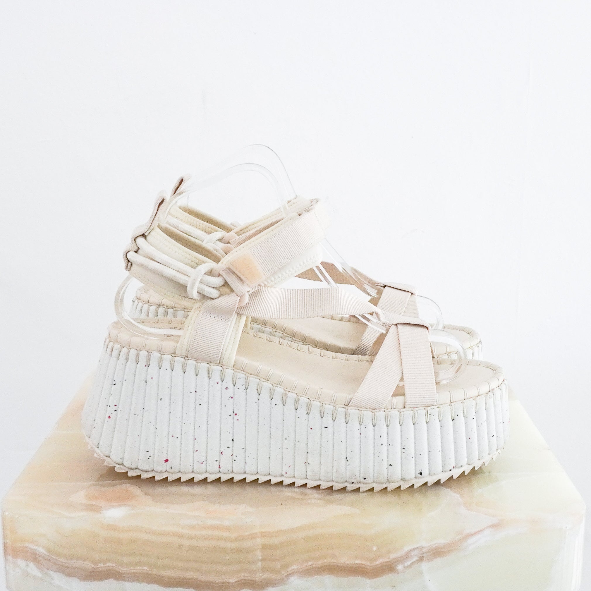 chloe-white-platform-block-sandals-authentic-preloved-side-picture-chelsea-london