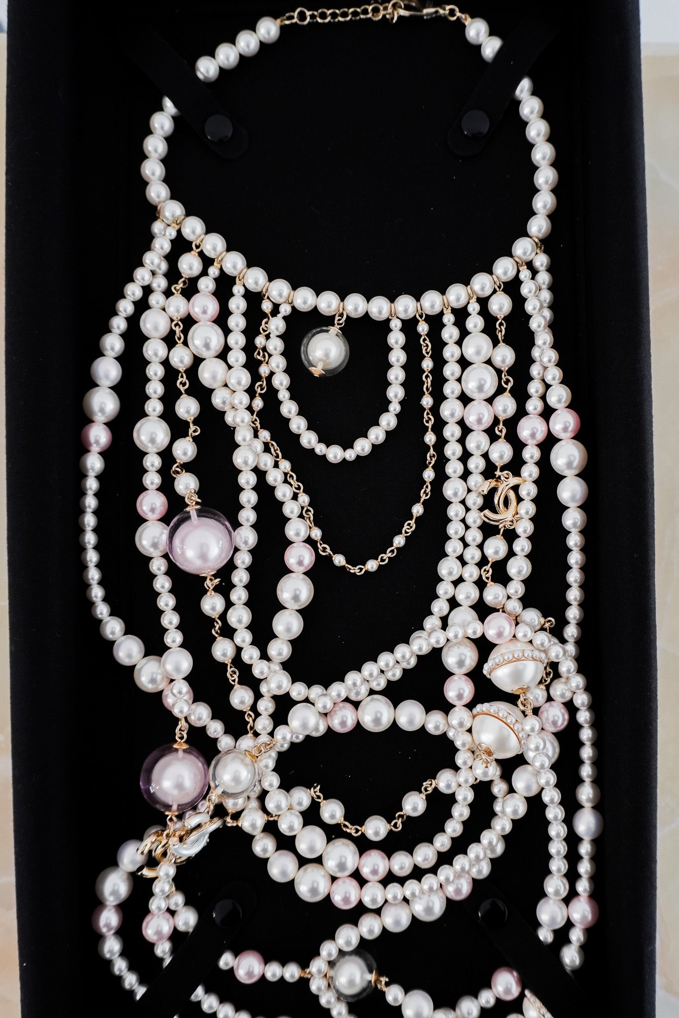 RARE Chanel Multi - Strand Pearl Costume Jewellery Long Necklace | Authentic Preloved FINAL SALE - Reloved Again