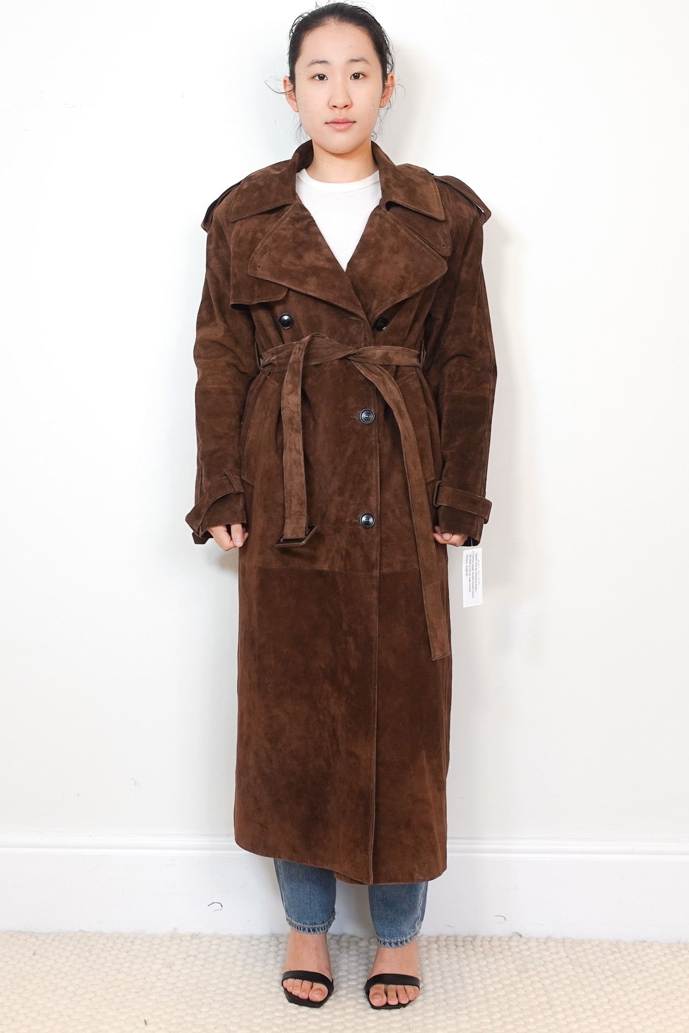 current-season-de-savary-mocha-suede-trench-coat-cover-picture-chelsea-london