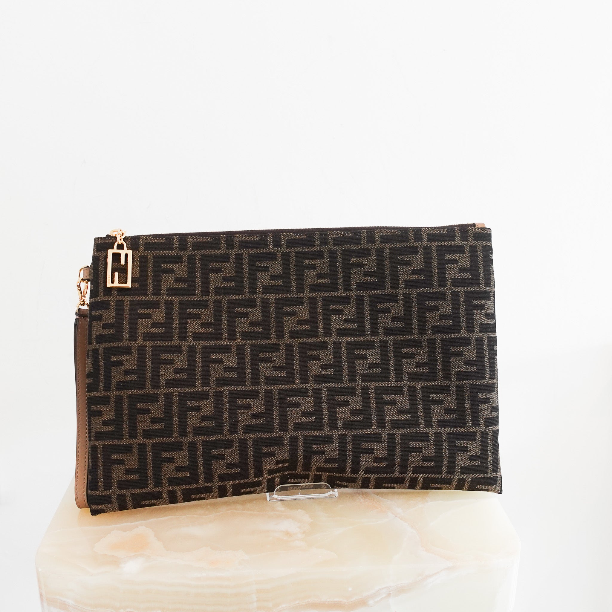 current-season-fendi-brown-ff-jacquard-fabric-pouch-cover-picture-chelsea-london