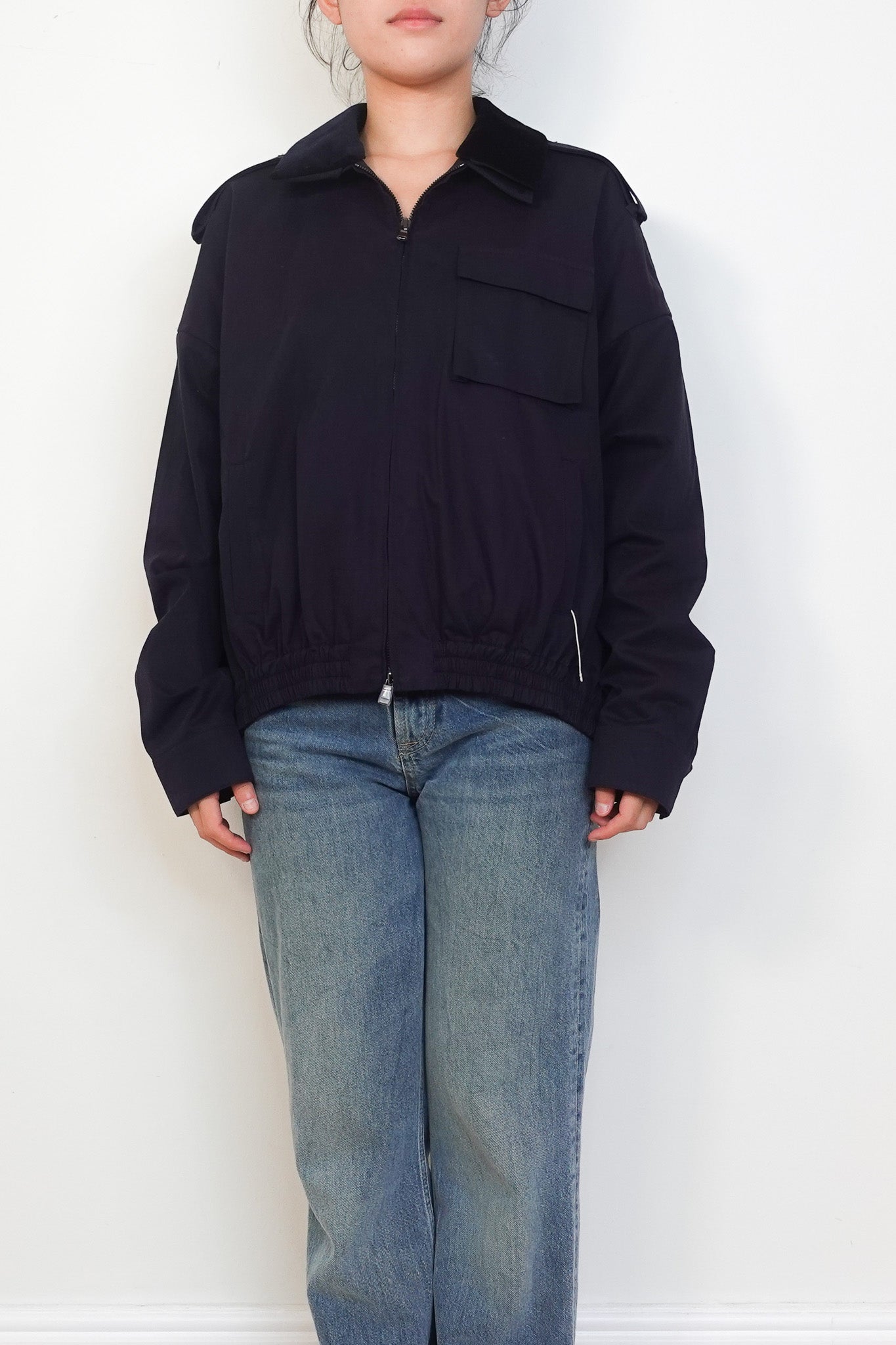 current-season-tibi-navy-bomber-cover-picture-chelsea-london