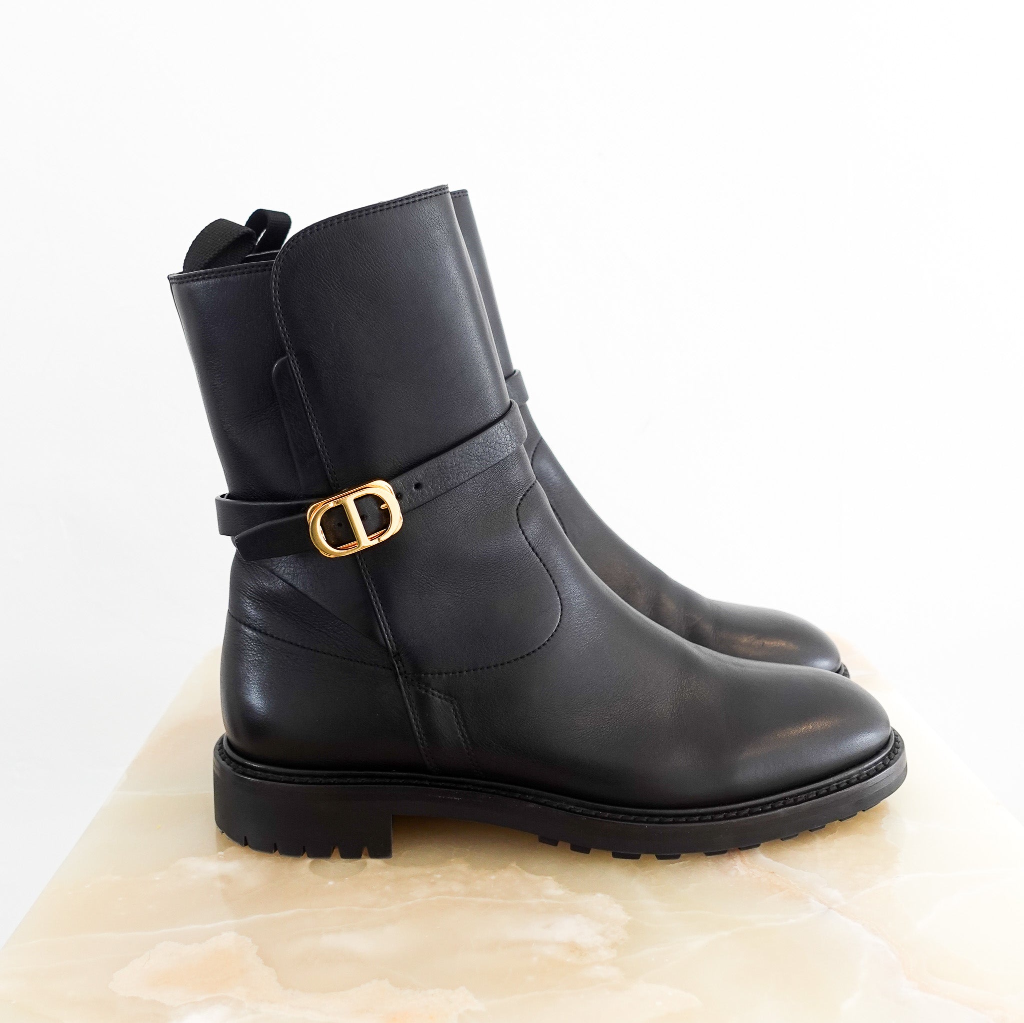 Dior Empreinte black Boots RRP £1300 | Authentic Preloved - Reloved Again