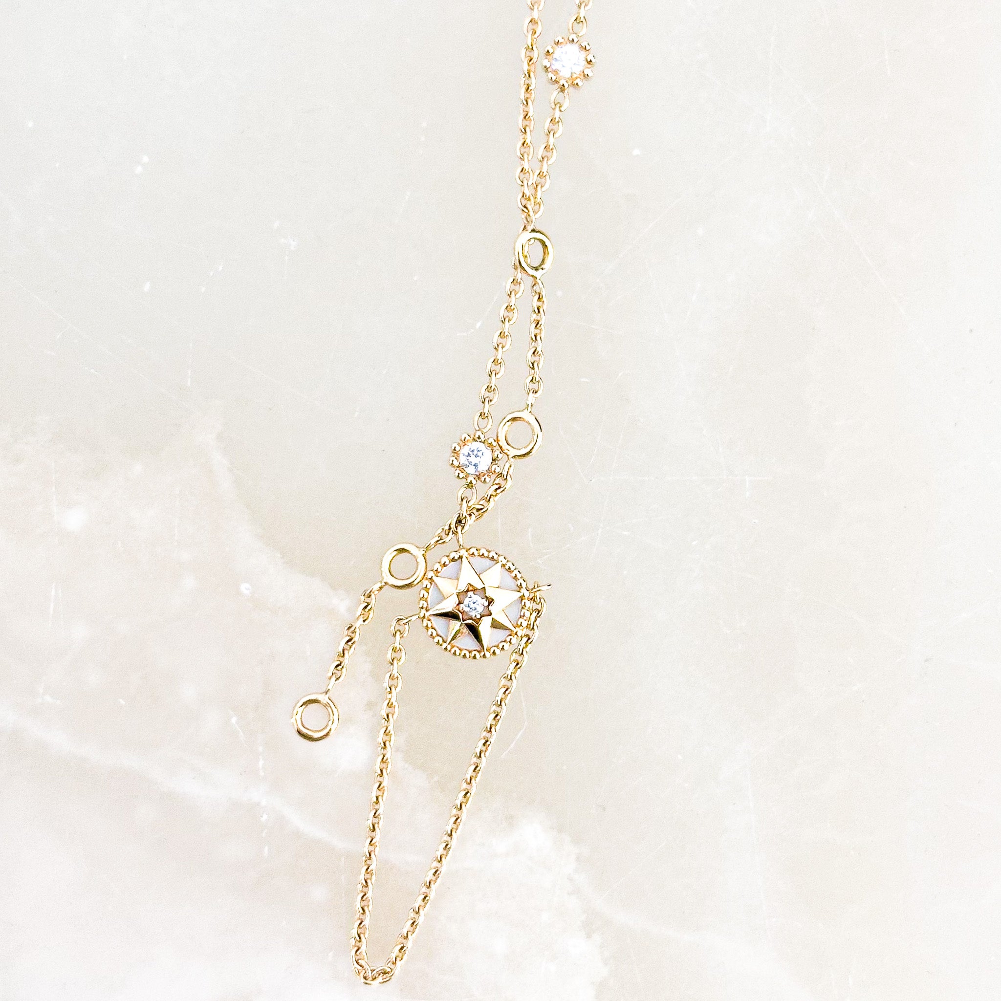 Dior Rose Des Vents Fine Hand Jewelry in Yellow Gold and Diamond | Authentic Preloved - Reloved Again