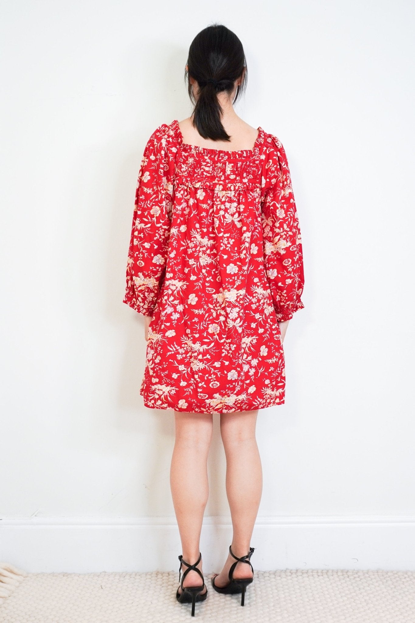 Doen Red Acton Dress RRP £350 | Authentic & Preloved - Reloved Again