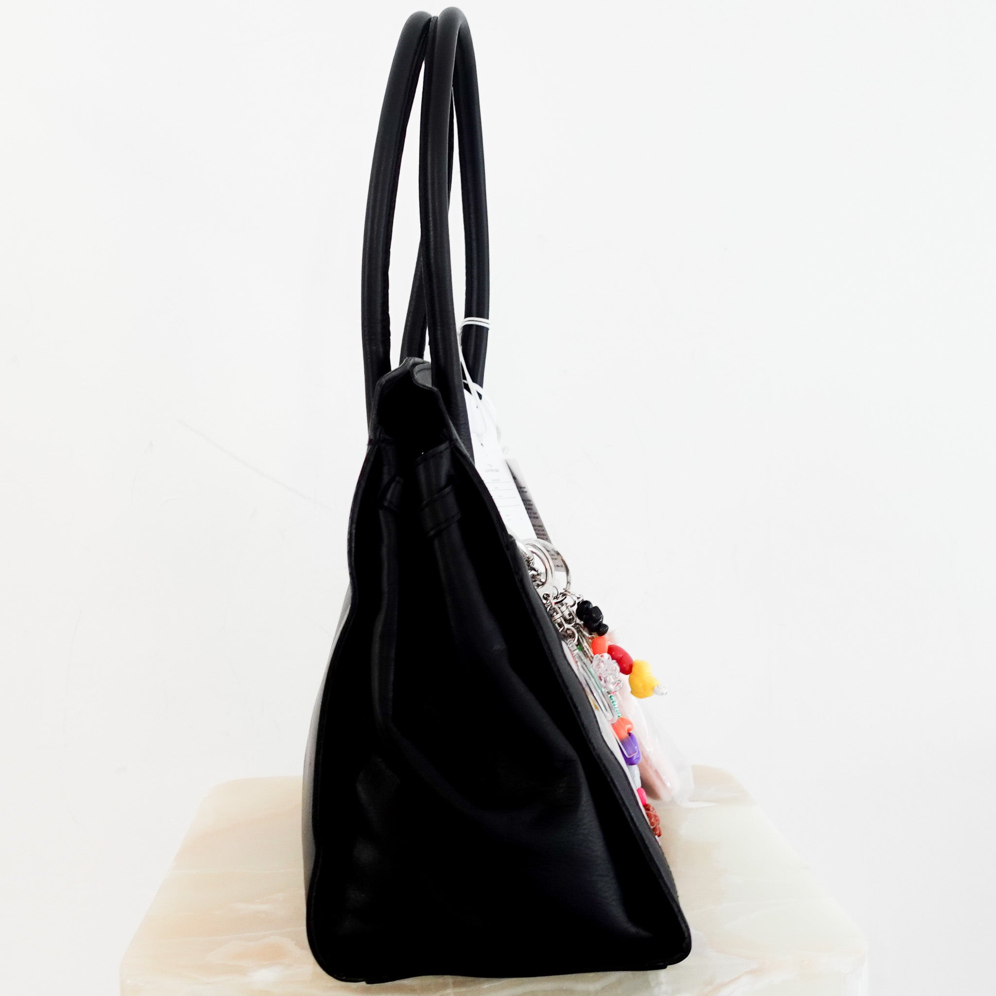 Doublet Japan Black ITA Leather Bag RRP £1000 | Authentic Preloved - Reloved Again