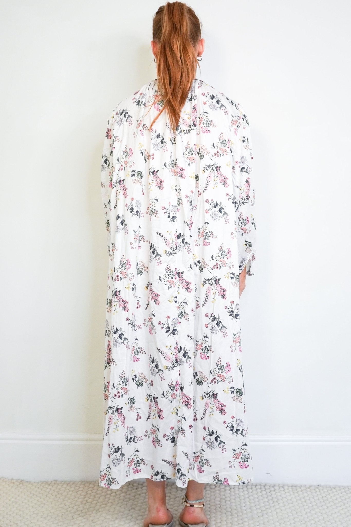 Emilia Wickstead Light Floral Dress (RRP £1500) | Authentic Preloved - Reloved Again