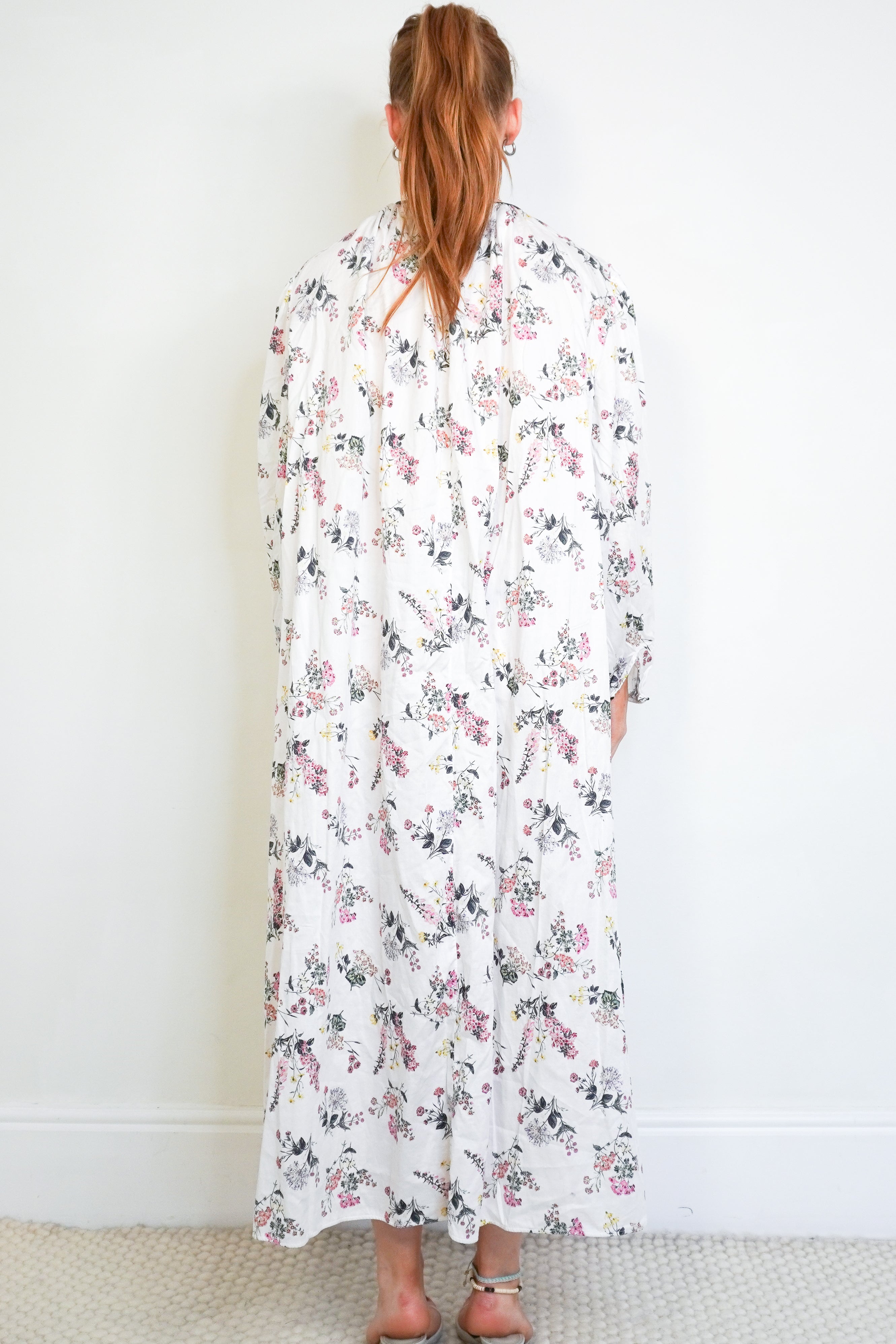 Back picture of the Emilia Wickstead dress showing the length