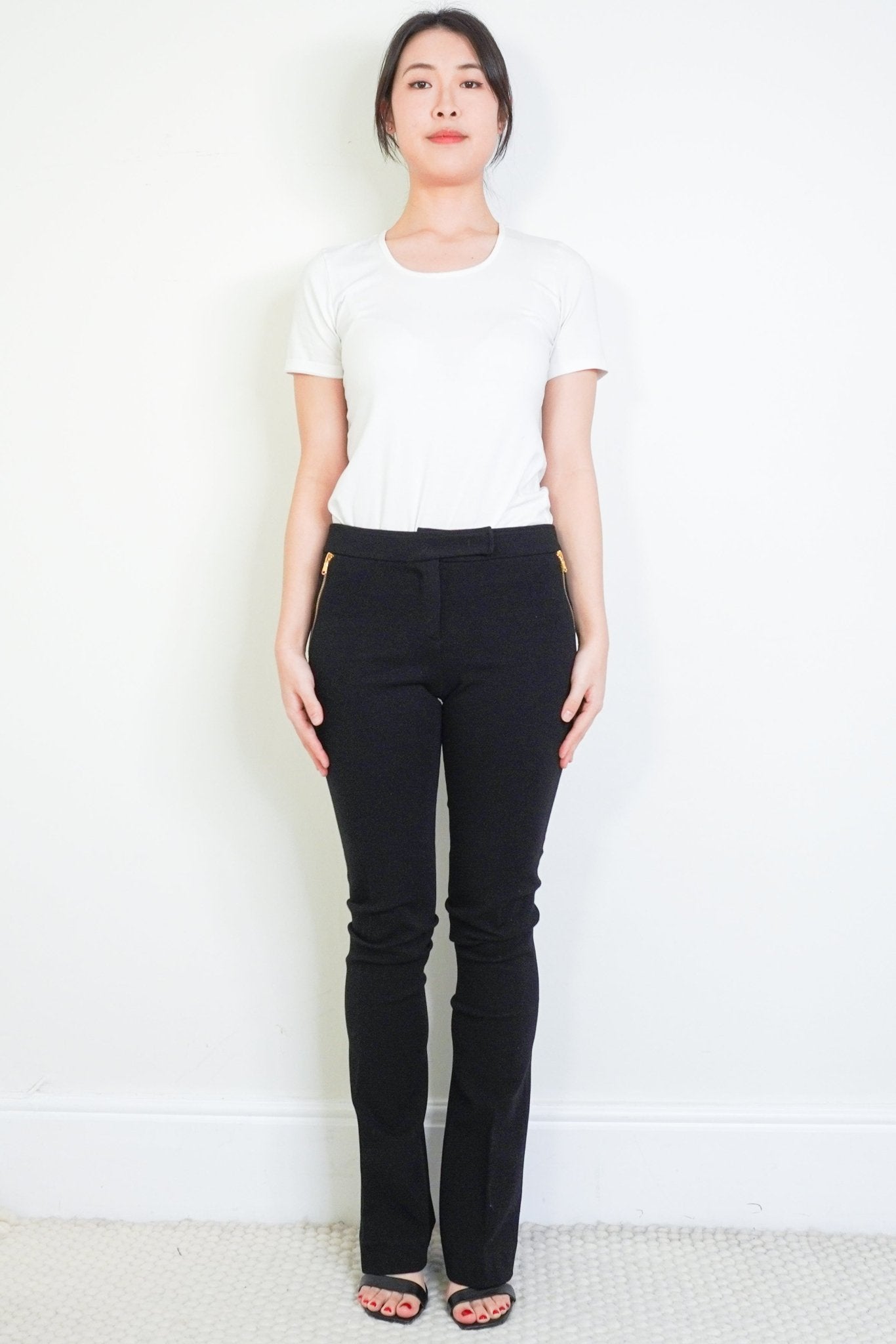 Emilio Pucci Black Flared Leggings RRP £1K | Authentic Preloved - Reloved Again