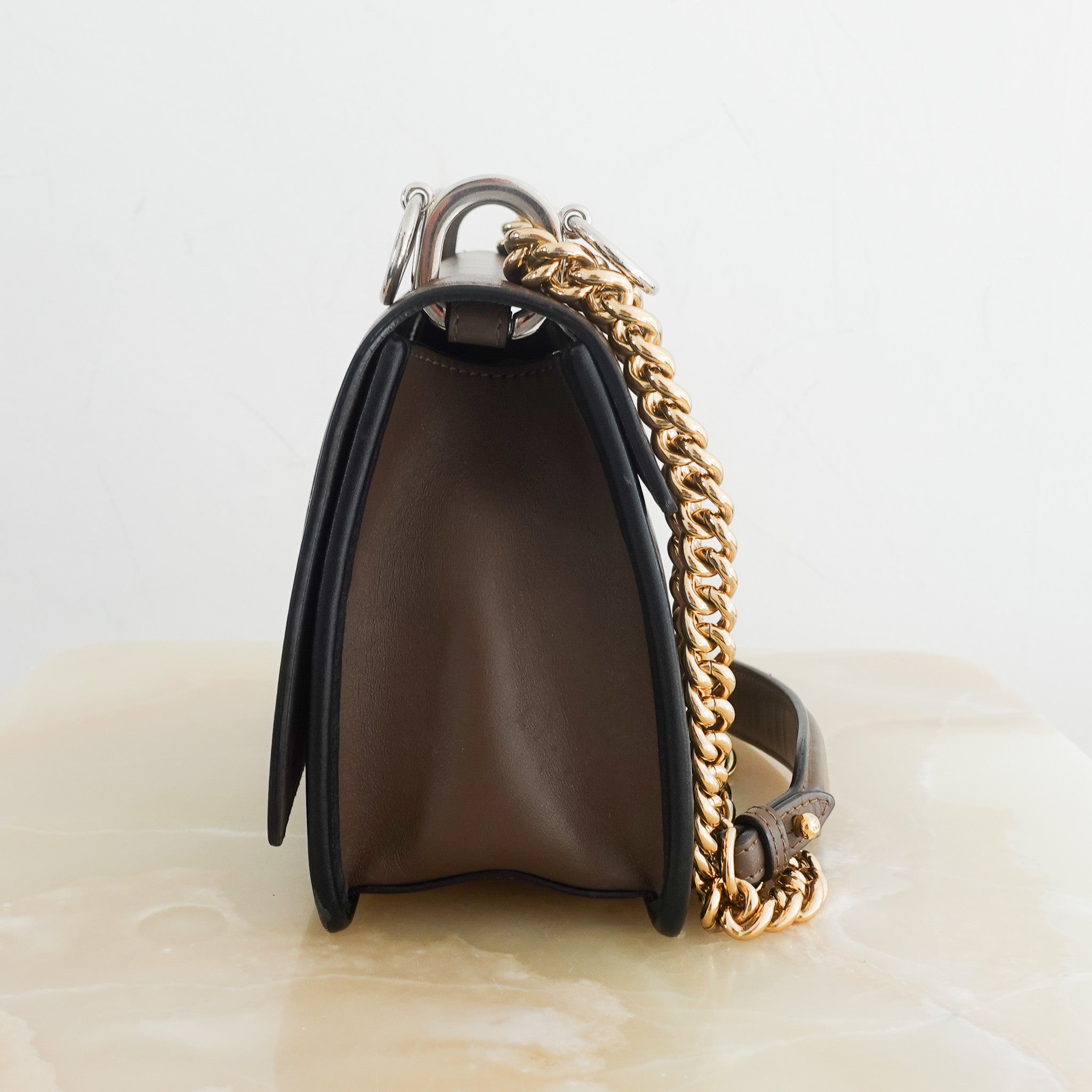 Fendi Kan I F Shoulder brown Bag RRP £1890 | Authentic Preloved - Reloved Again