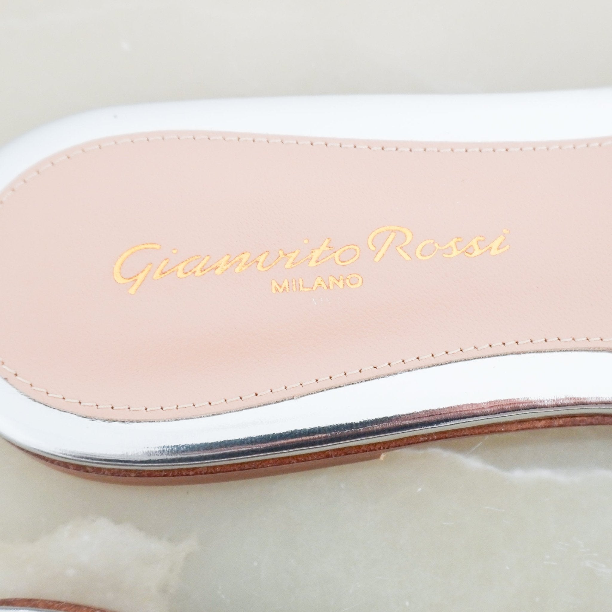 Gianvito Rossi Lucrezia mules RRP £450 | Authentic Preloved - Reloved Again
