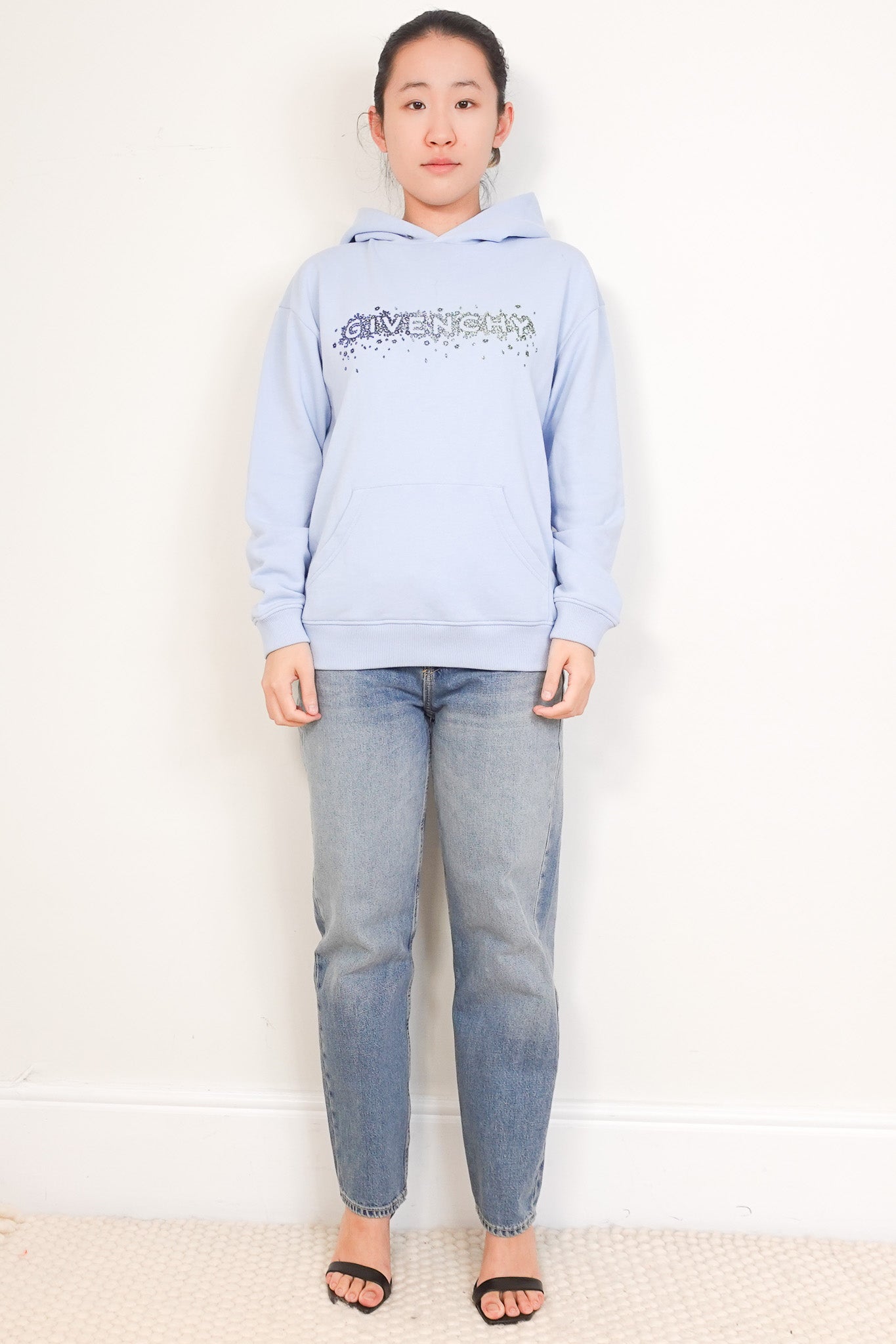 Givenchy Blue Hoodie RRP £350 | Authentic Preloved - Reloved Again