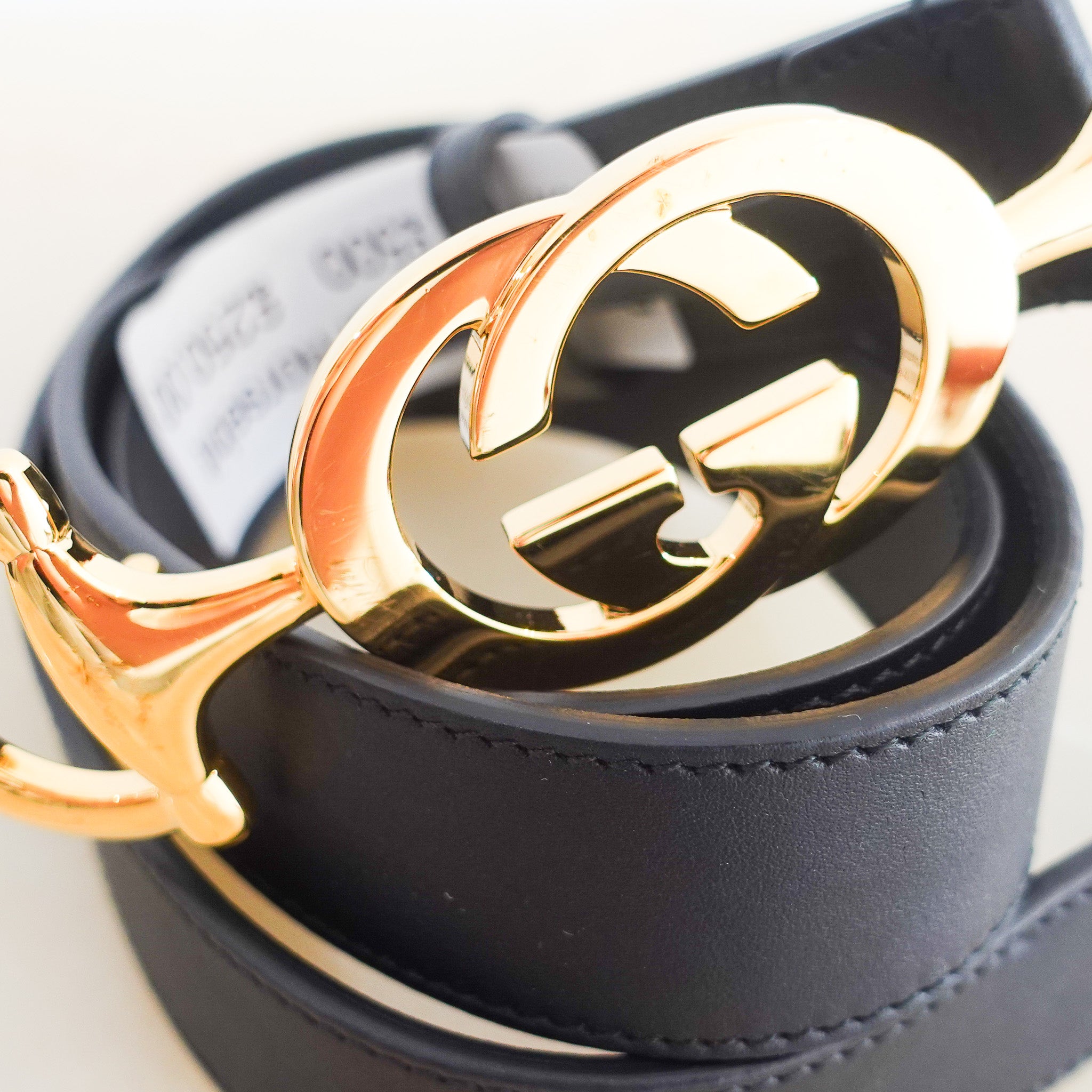 Gucci Gold Horsebit Belt RRP £500 | Authentic Preloved - Reloved Again