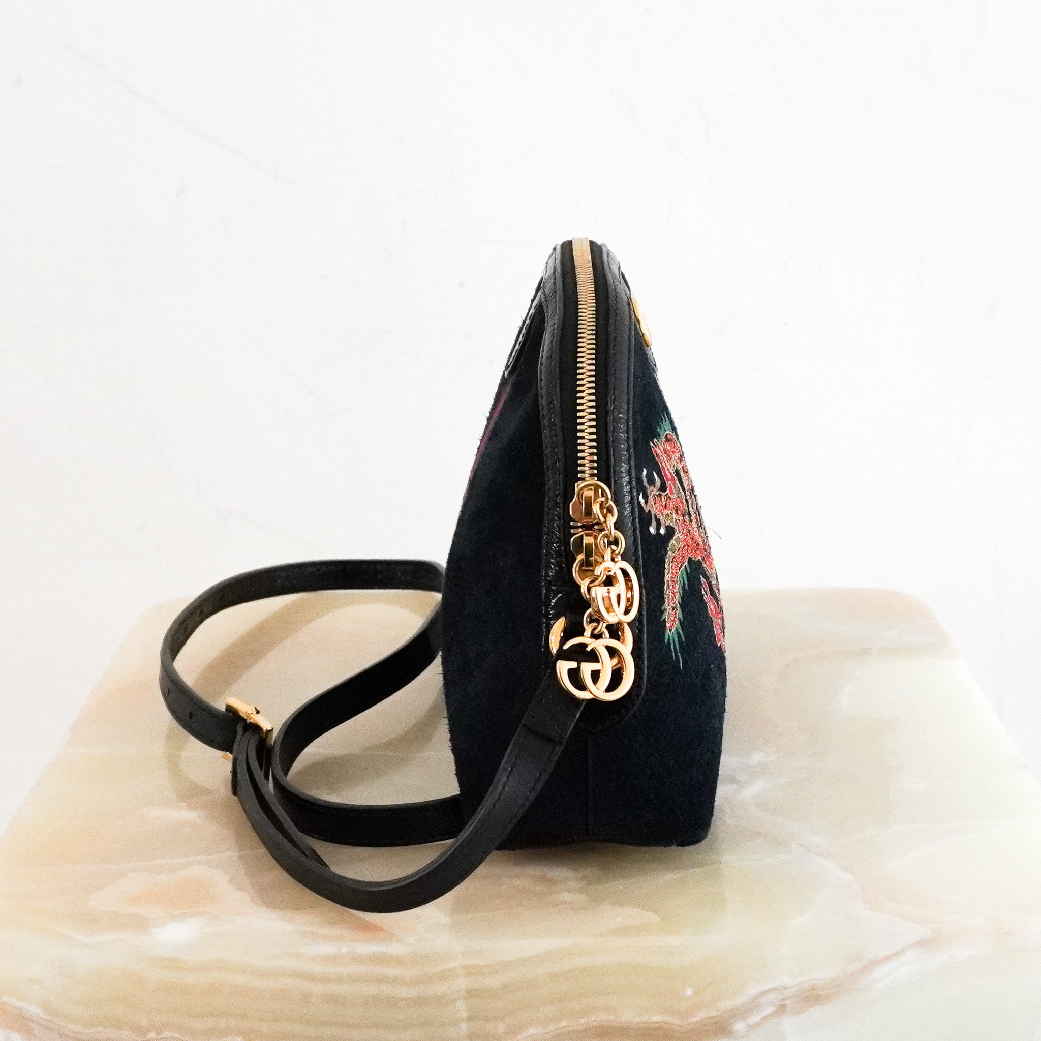 Gucci Ophidia Dragon Embroidered Small Bag RRP £1620 | Authentic Preloved - Reloved Again