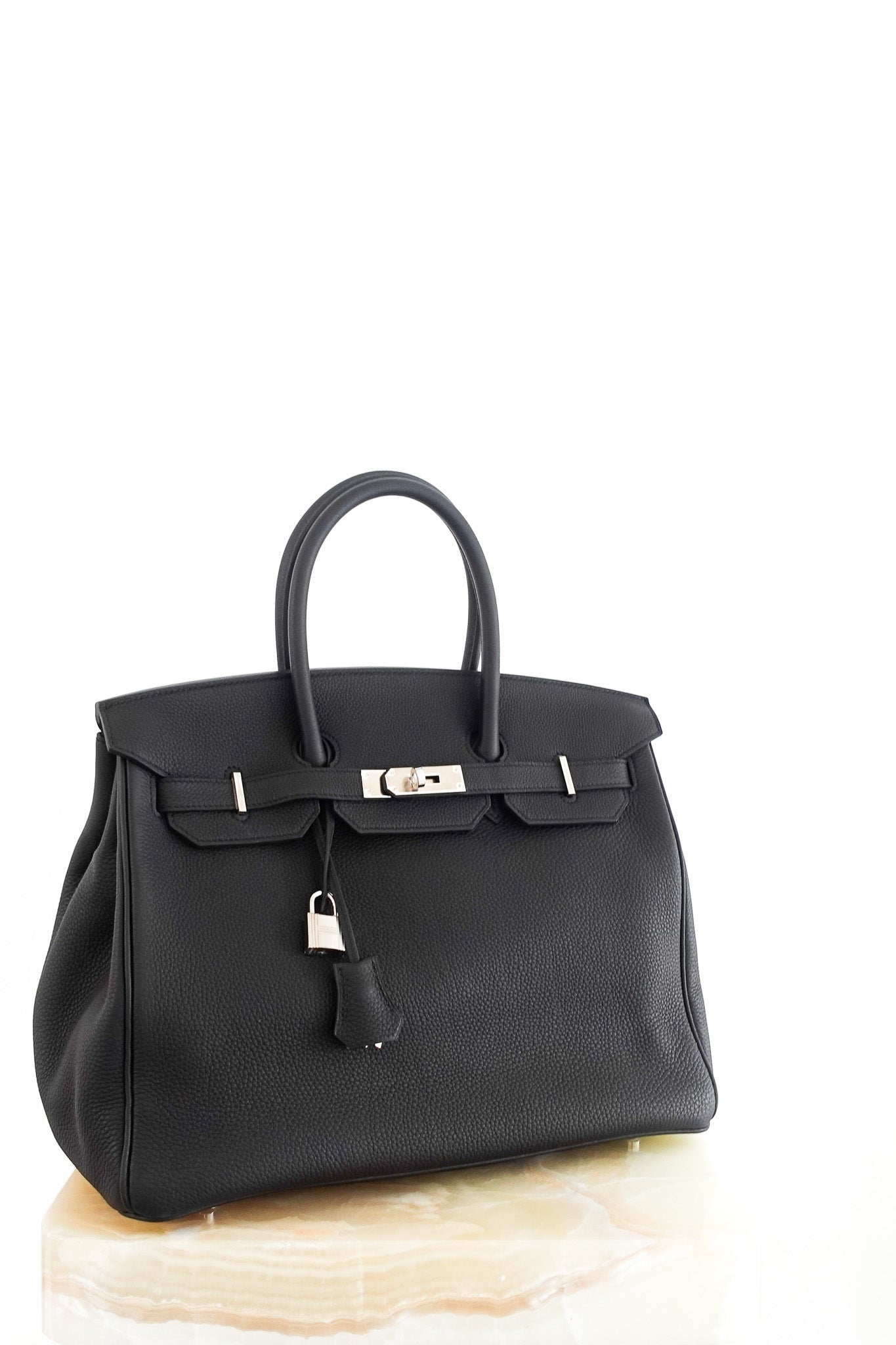 Hermès Birkin 35 Veau Togo Noir | Authentic Preloved - Reloved Again