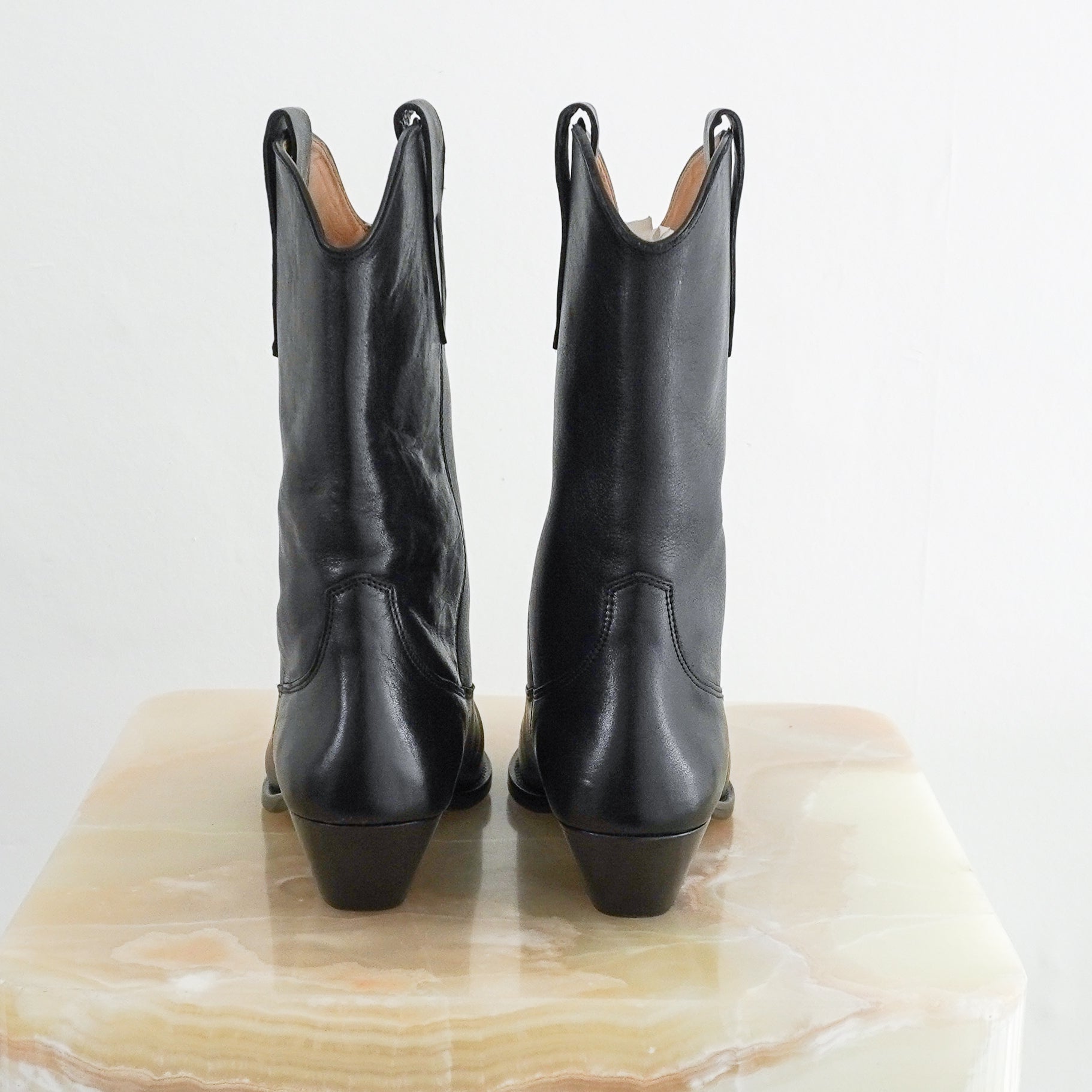 Isabel Marant Black Leather Boots RRP £600 | Authentic Preloved [final sale]