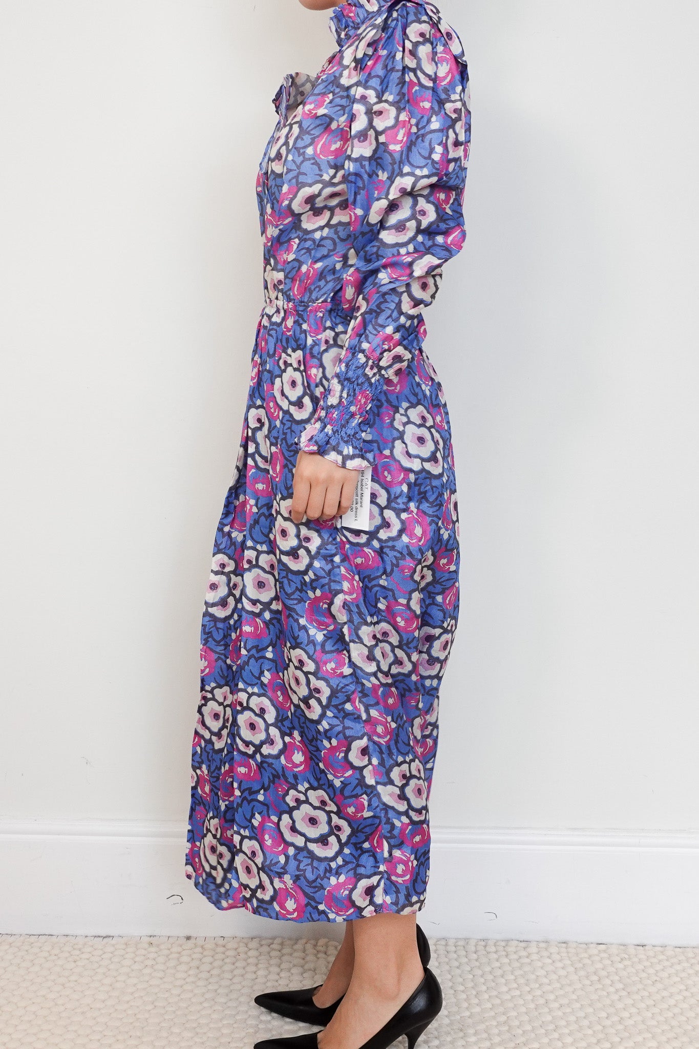 Isabel Marant Cilyescott blue Silk Dress RRP £400 | Authentic Preloved - Reloved Again