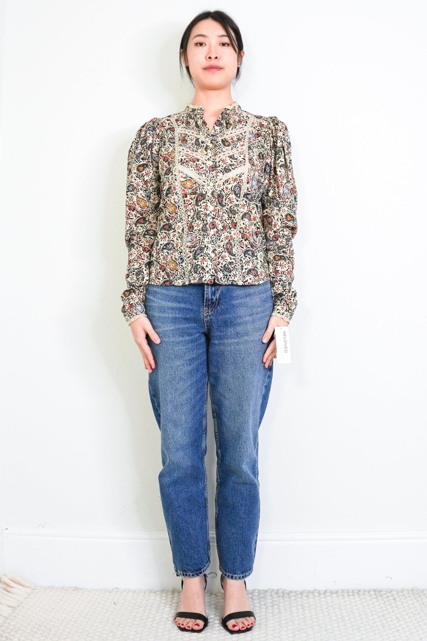 Isabel Marant Etoile Floral Top RRP £395 | Authentic & Preloved - Reloved Again