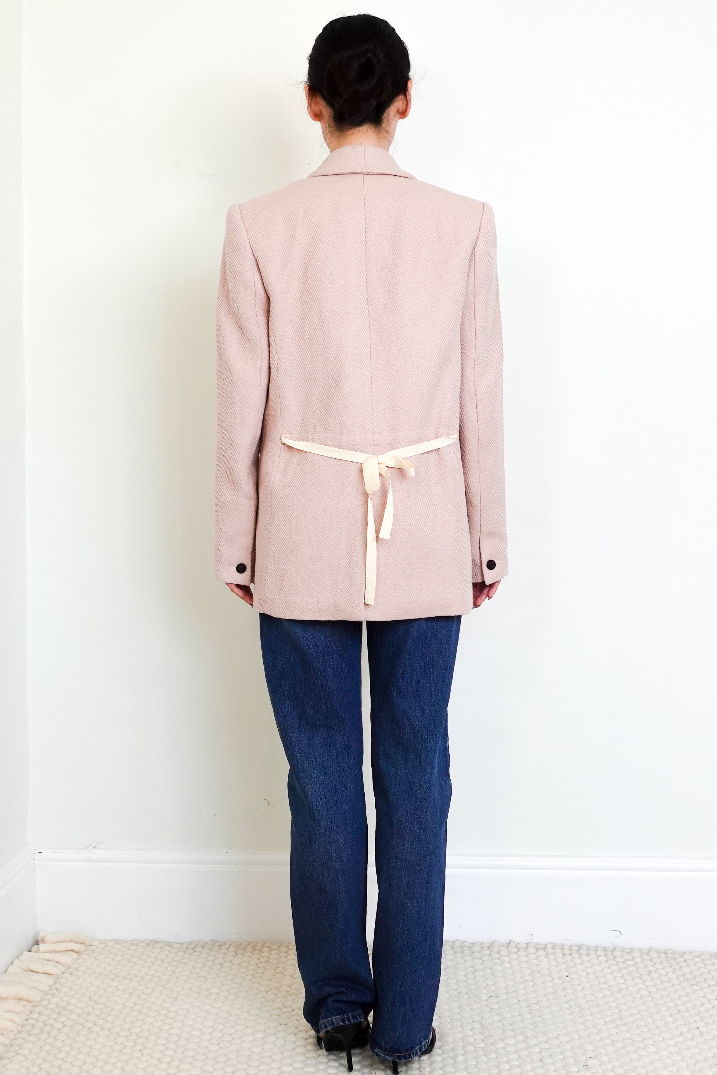 isabel-marant-pink-linen-blazer-authentic-preloved-back-picture-chelsea-london