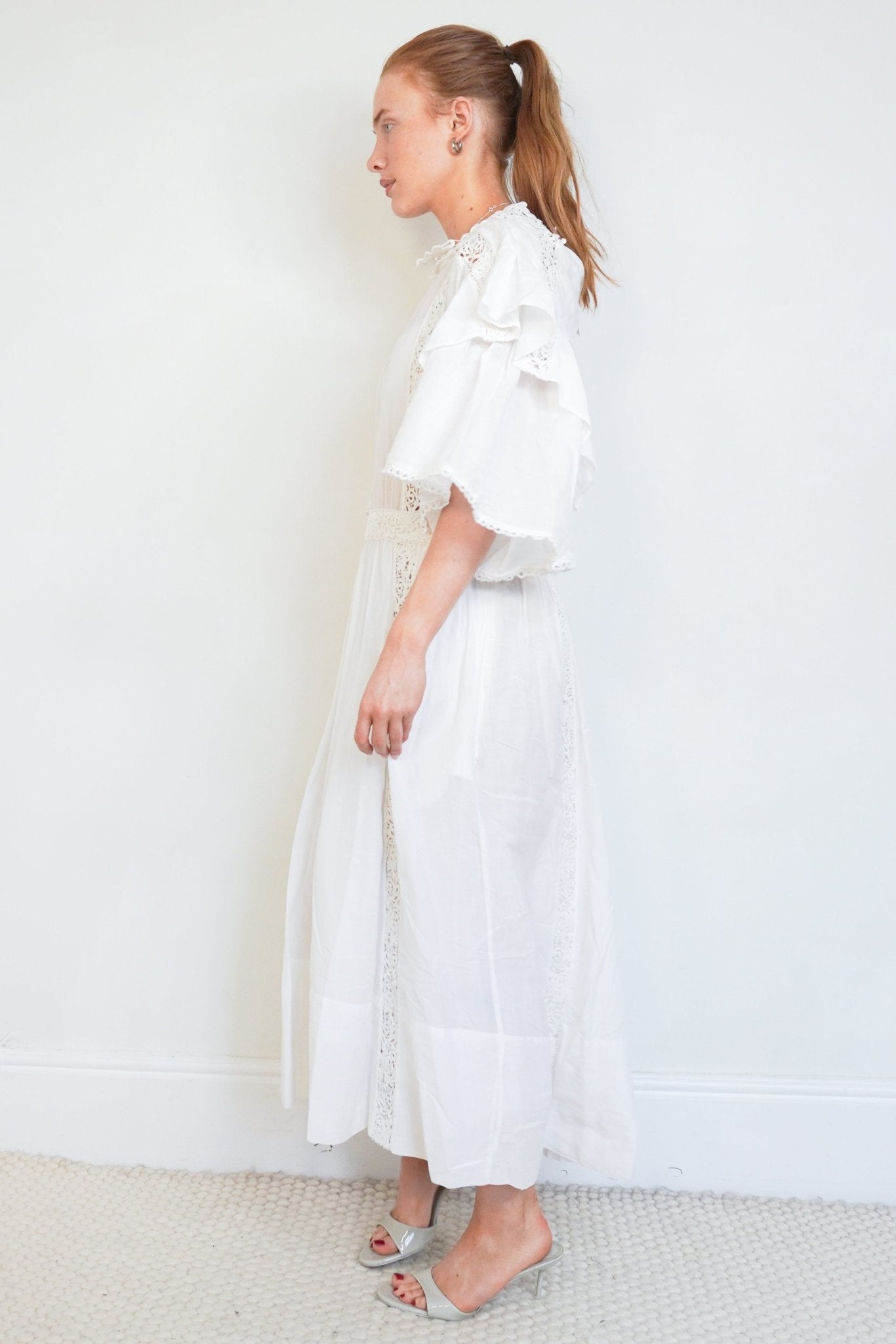 Isabel Marant White Cotton Dress (RRP £550) | final sale Authentic Preloved - Reloved Again