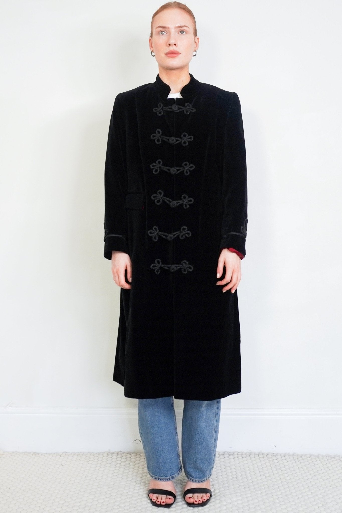 Jean Muit Black Velvet Jacket | Authentic Preloved - Reloved Again