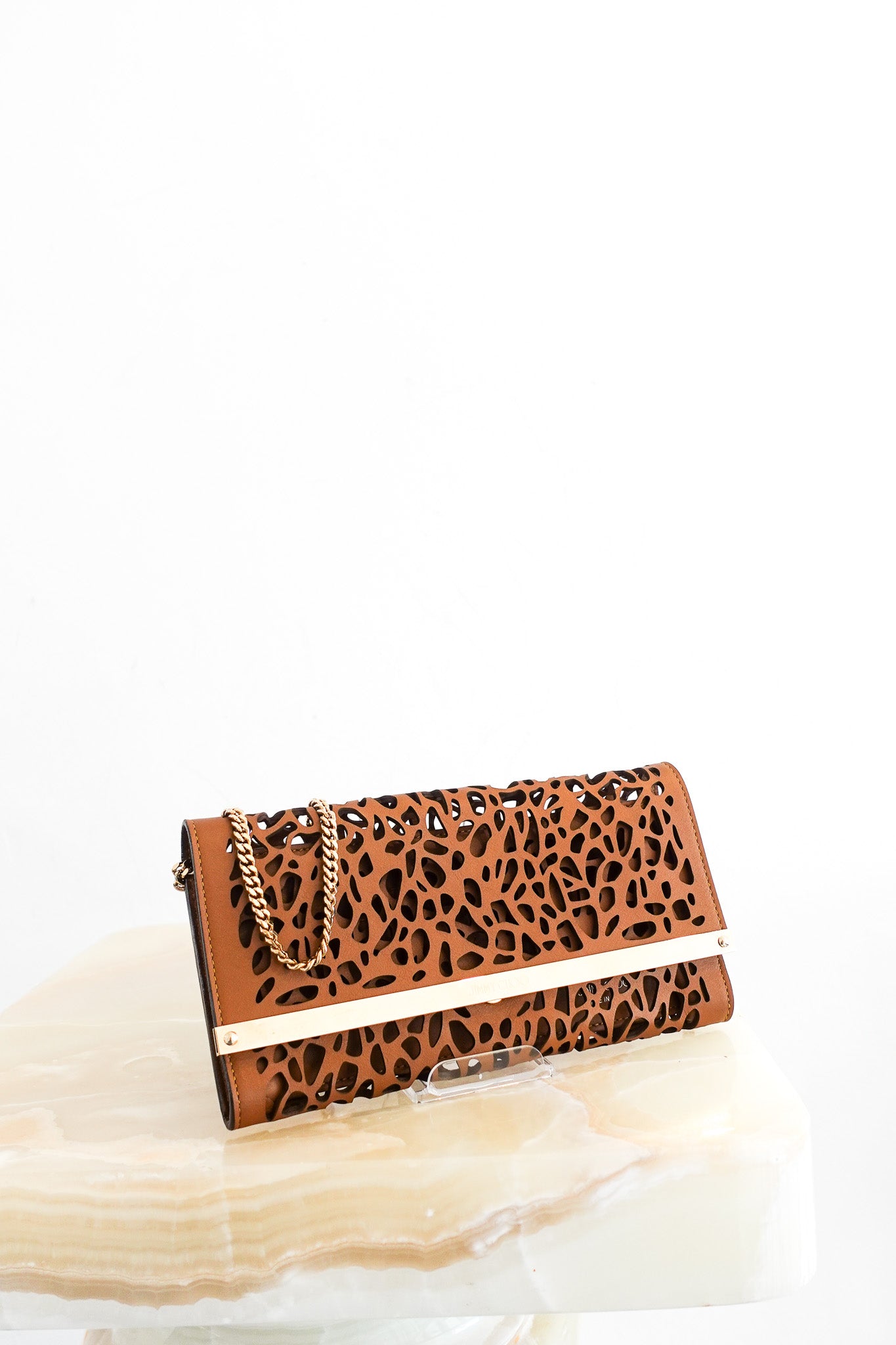 Jimmy Choo Laser Cut bag RRP £500 | Authentic Preloved - Reloved Again