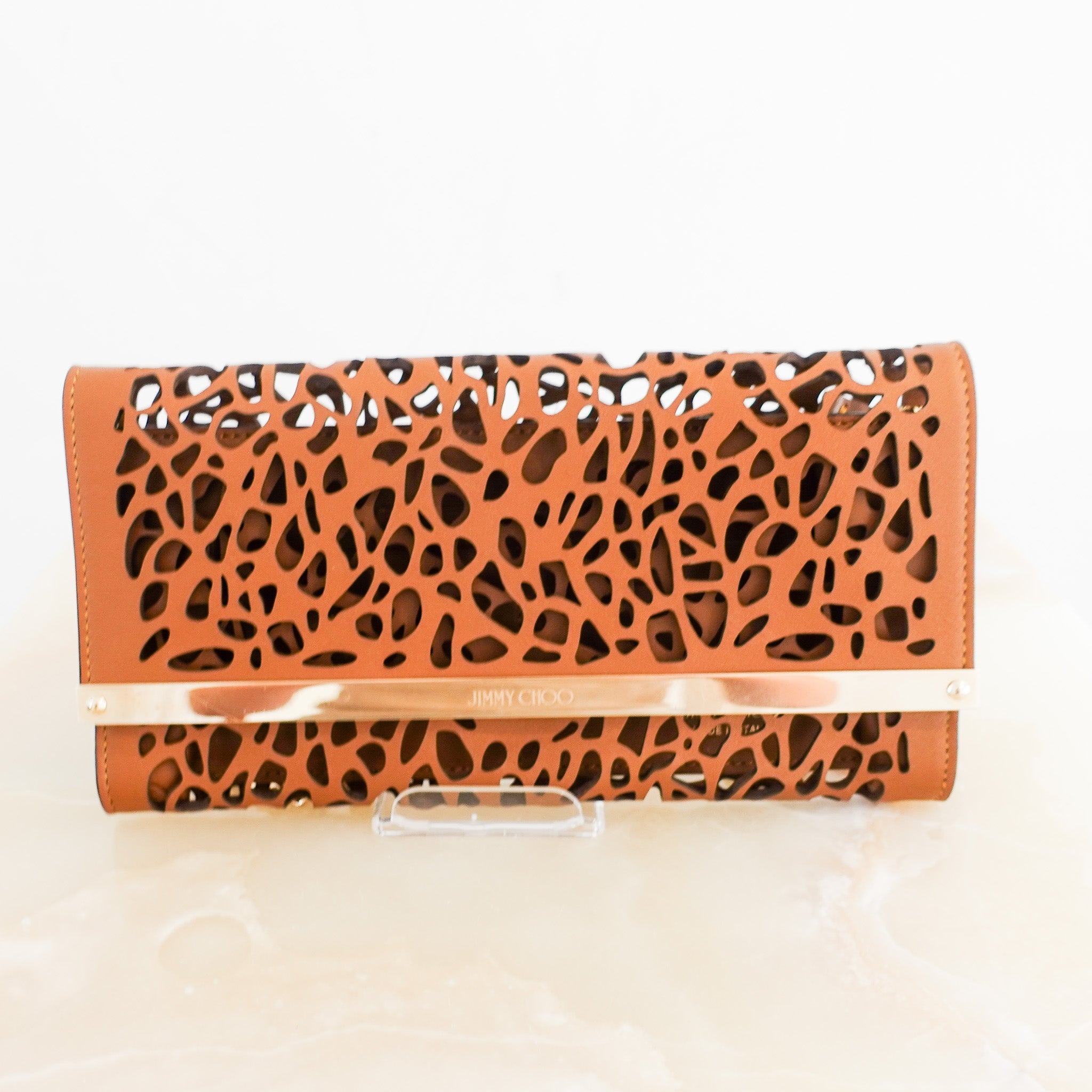 Jimmy Choo Laser Cut bag RRP £500 | Authentic Preloved - Reloved Again